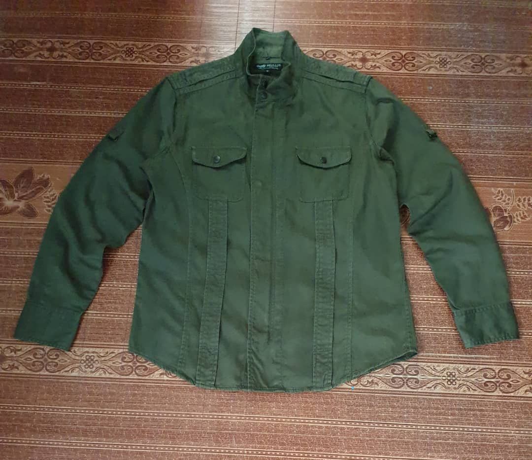 Beams Plus 💥Beams Heart green military jacket Size US M / EU 48-50 / 2 - 5 Thumbnail