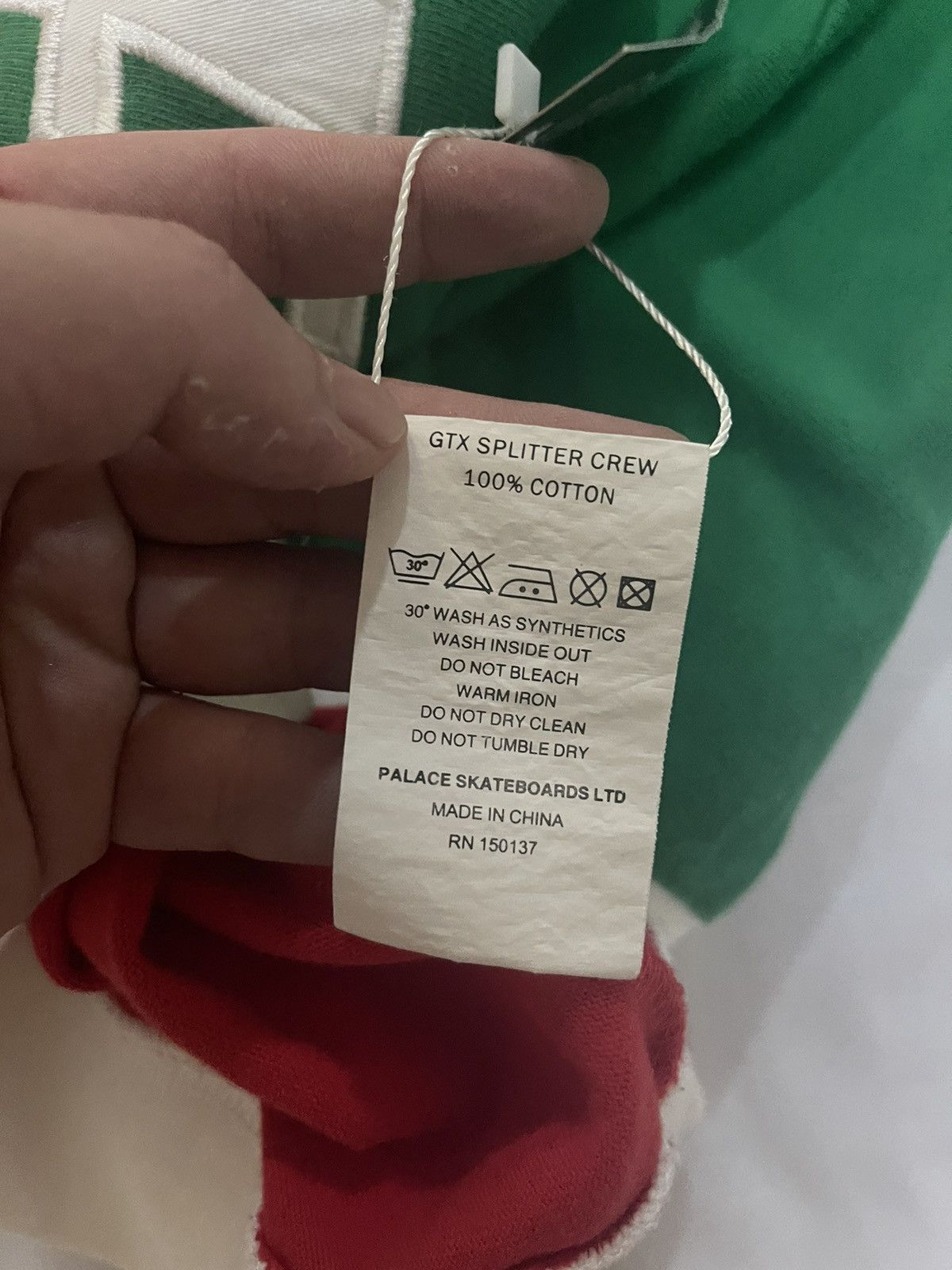 Palace Palace gtx splitter crew Size US S / EU 44-46 / 1 - 6 Thumbnail