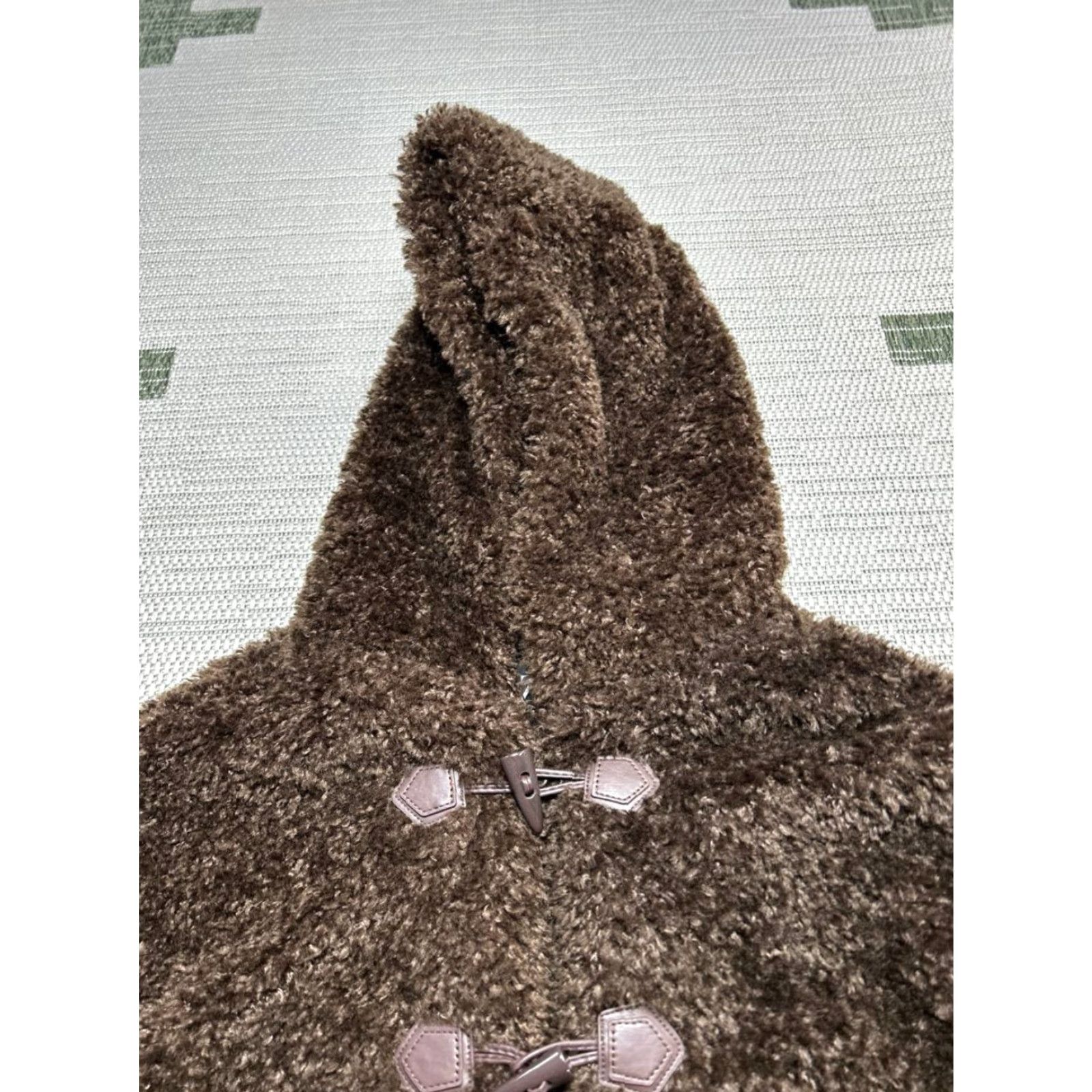 Zara Zara Jacket Womens XL Brown Toggle Fleece Size XL / US 12-14 / IT 48-50 - 2 Thumbnail