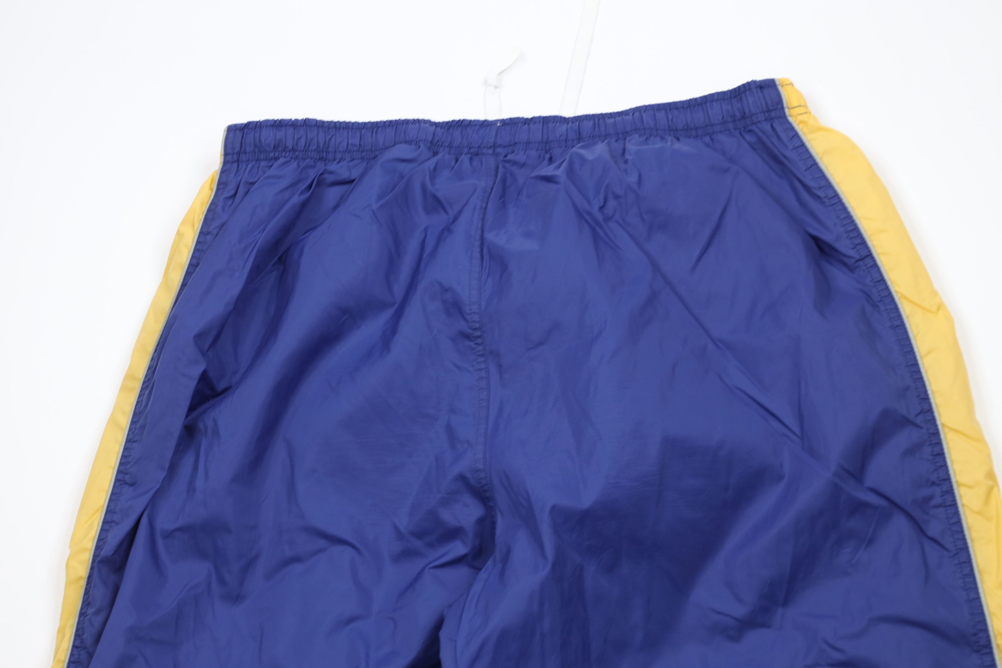 Nike × Vintage Vintage 90s Nike Swoosh Lined Wide Leg Windbreaker Pants Size US 40 / EU 56 - 13 Thumbnail