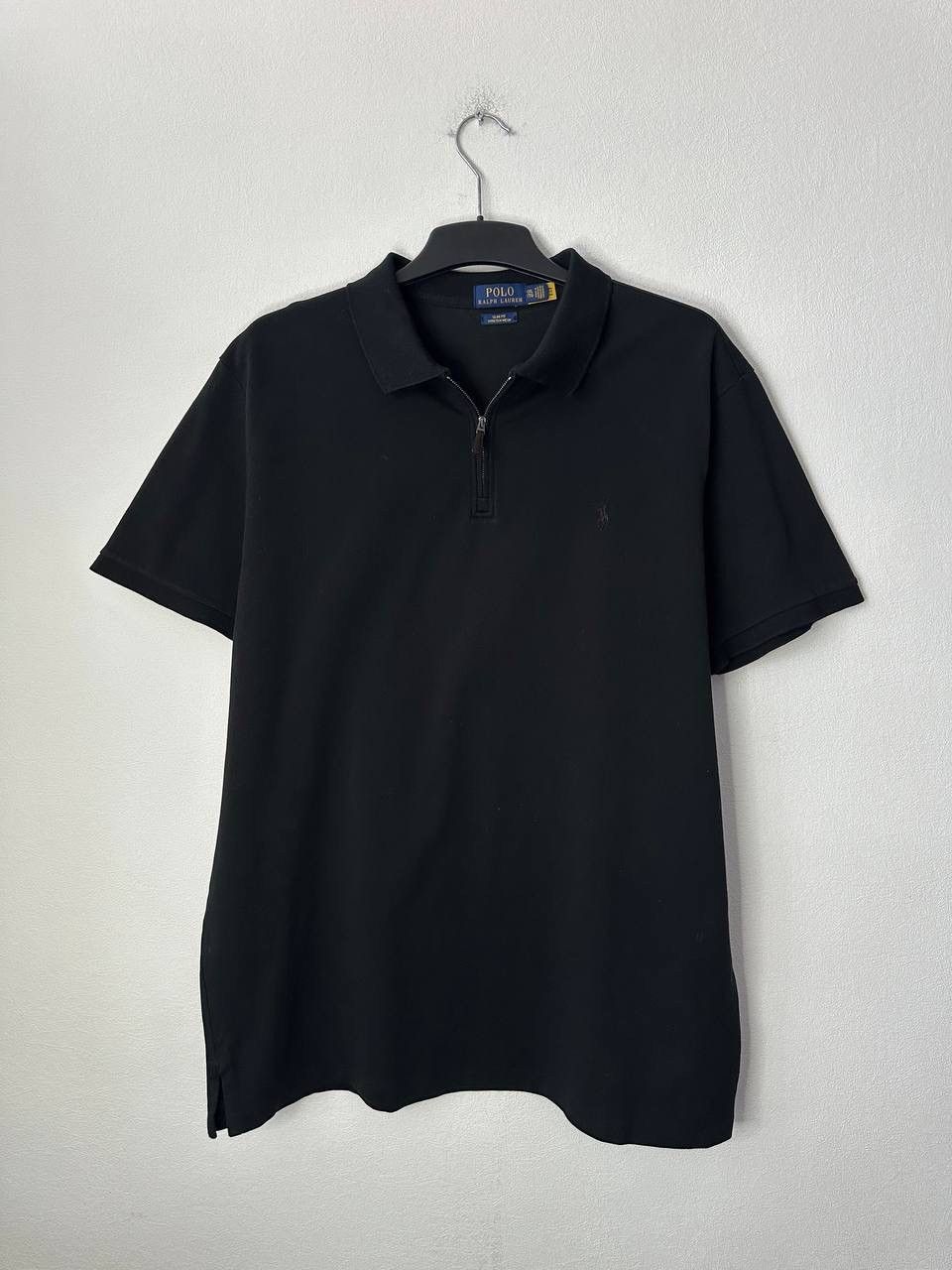 Polo Ralph Lauren Polo Ralph Lauren Quarter Zip Polo Shirt Black Mens 2XL Size US XXL / EU 58 / 5 - 3 Thumbnail