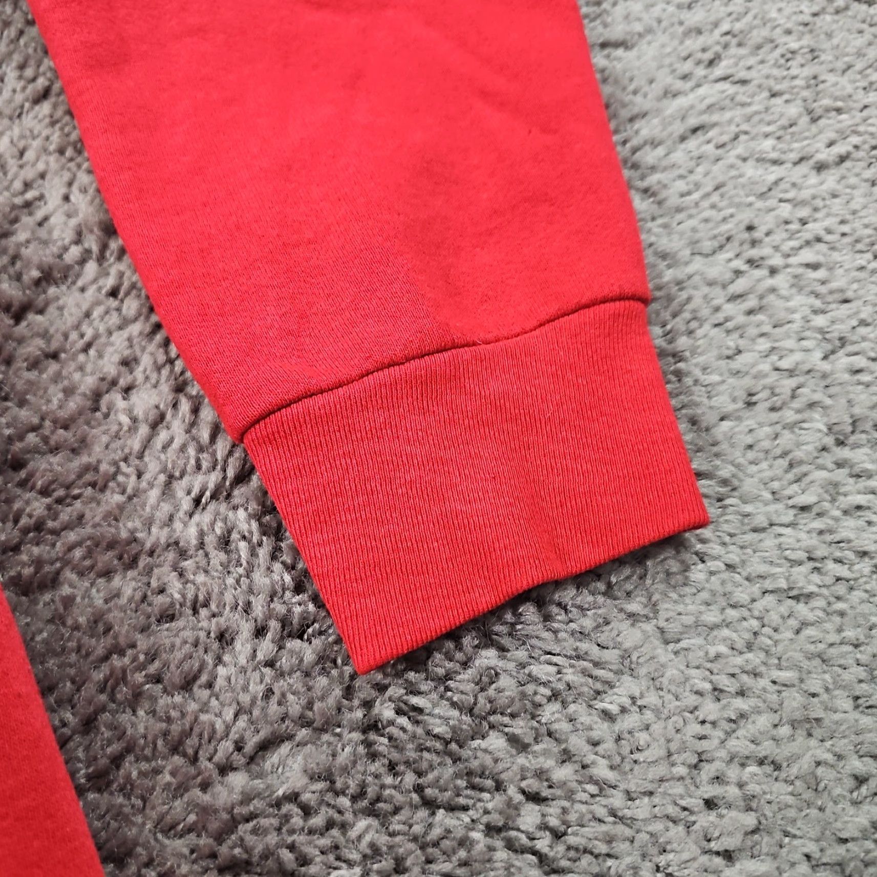 Fruit Of The Loom VINTAGE Fruit of the Loom Sweatshirt Adult XXL Red Crew Neck Pullover Fleece USA Mens 90s Shirt Size US XXL / EU 58 / 5 - 3 Thumbnail