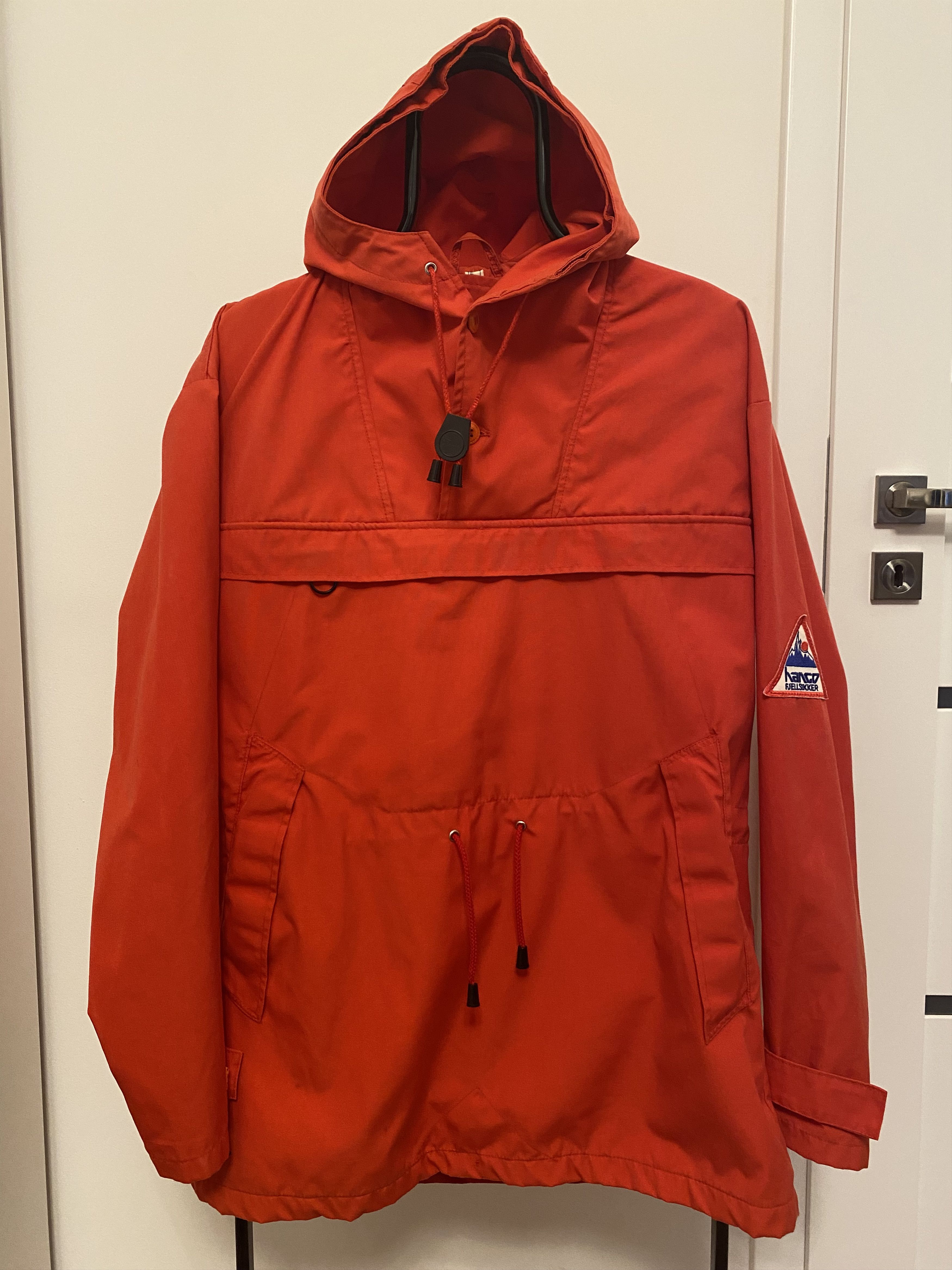 image of Outdoor Life x Ski Hanco Fjellsikker Polyester Red Anorak Norway, Men's (Size Medium)