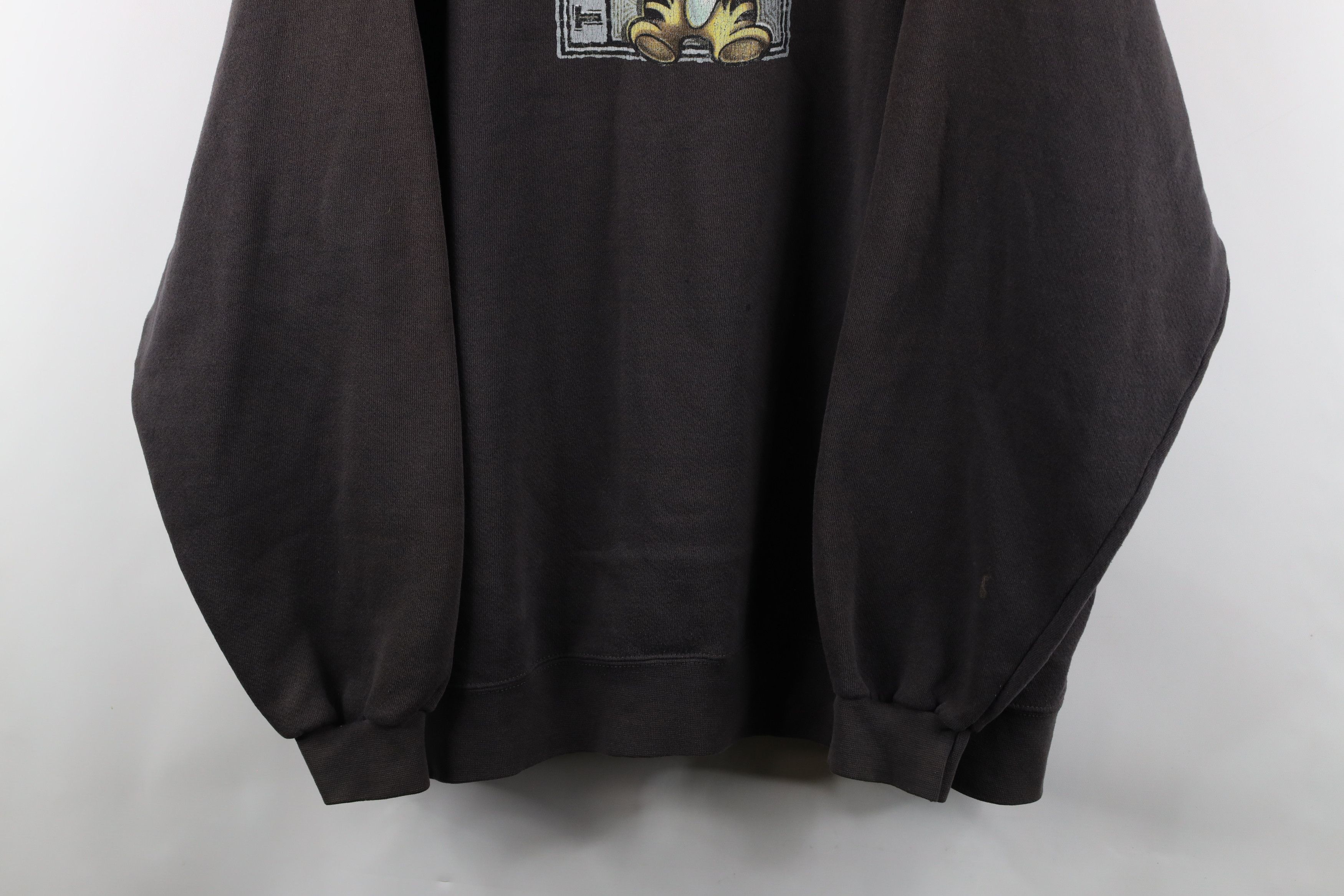 Disney × Vintage Vintage 90s Disney Winnie the Pooh Tigger Sweatshirt Gray Size US XXL / EU 58 / 5 - 3 Thumbnail