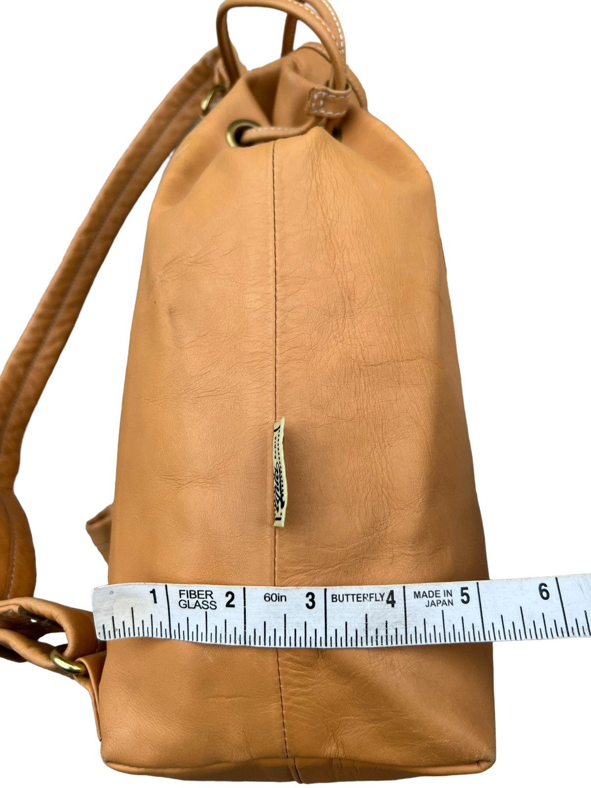 Leather Vintage Upla Paris Leather Backpack Bag Size ONE SIZE - 22 Thumbnail