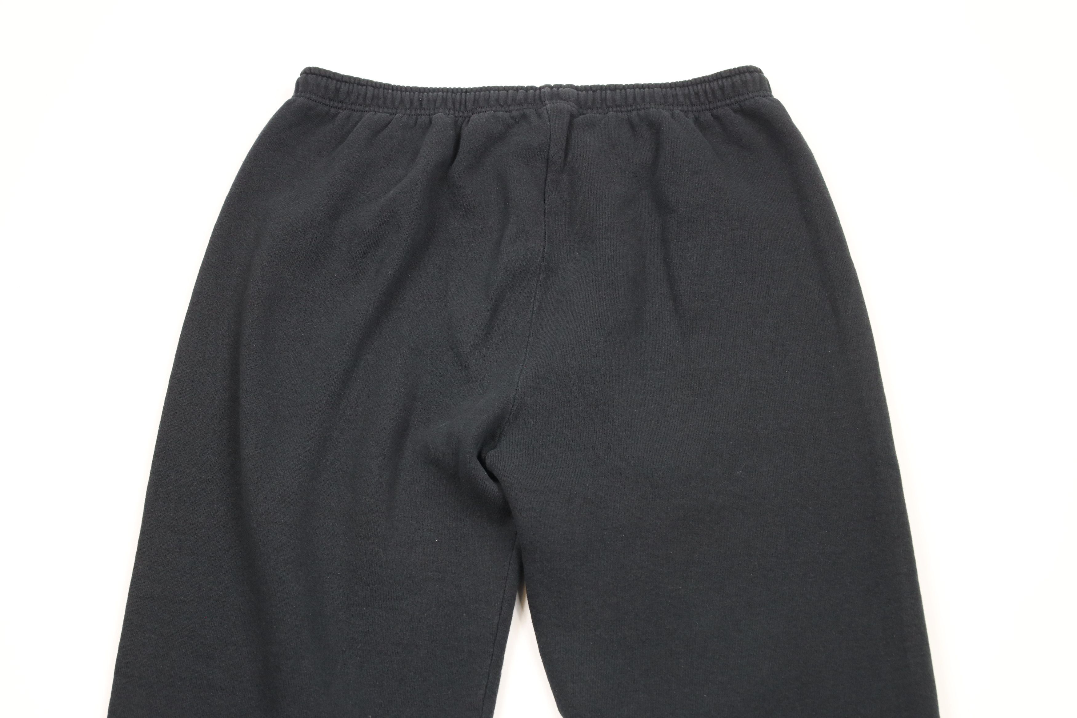 Vintage Vintage 90s Streetwear Cuffed Sweatpants Joggers Pants Black Size US 38 / EU 54 - 8 Thumbnail