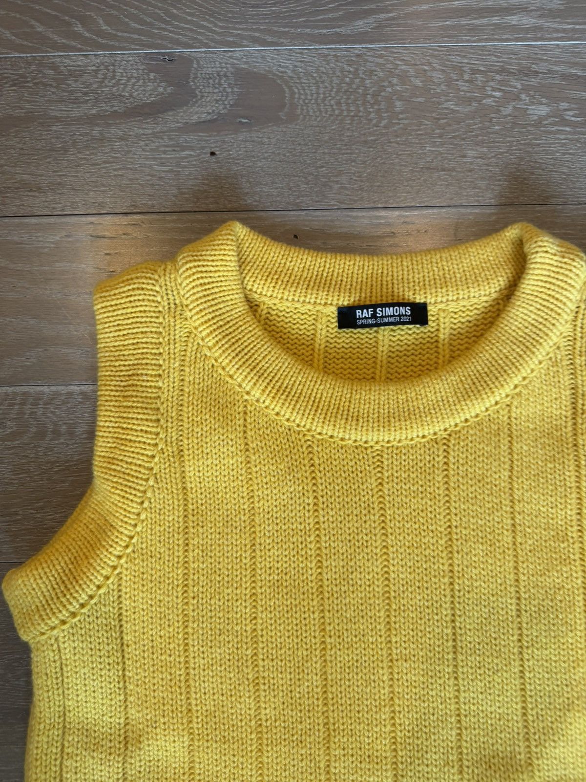 Raf Simons Raf Simons SS21 Sweater Vest Size US M / EU 48-50 / 2 - 2 Thumbnail