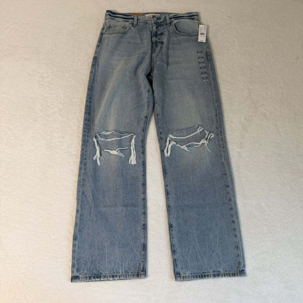 Pacsun Pacsun Baggy Distressed Light blue Jeans Size US 30 / EU 46 - 1 Thumbnail