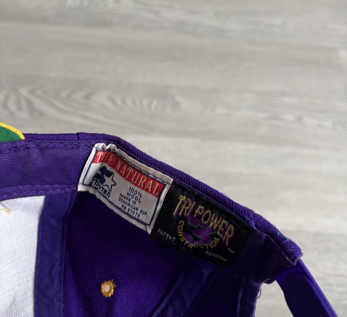 NBA × Vintage 90s NBA L.A Lakers Basketball Wool Cap Starter Size ONE SIZE - 3 Thumbnail