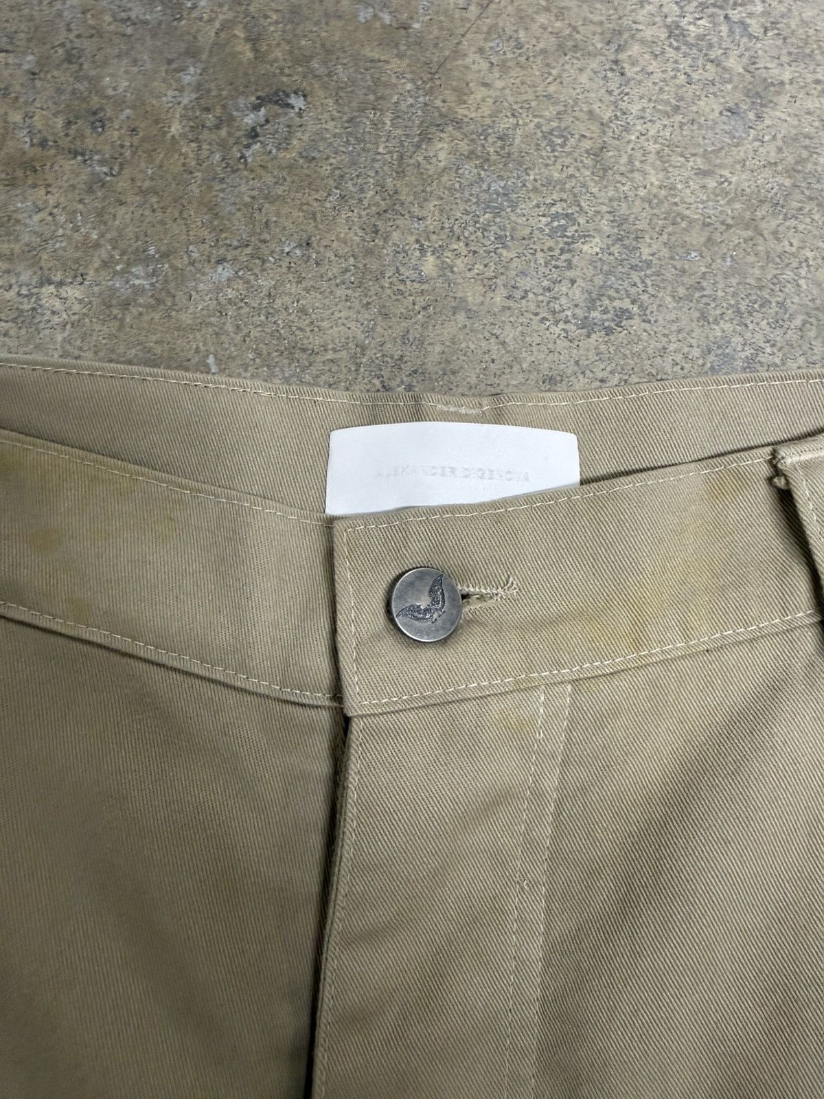 ALEXANDER DIGENOVA Alexander Digenova Dirty Khaki Underground Pants Size US 30 / EU 46 - 4 Thumbnail