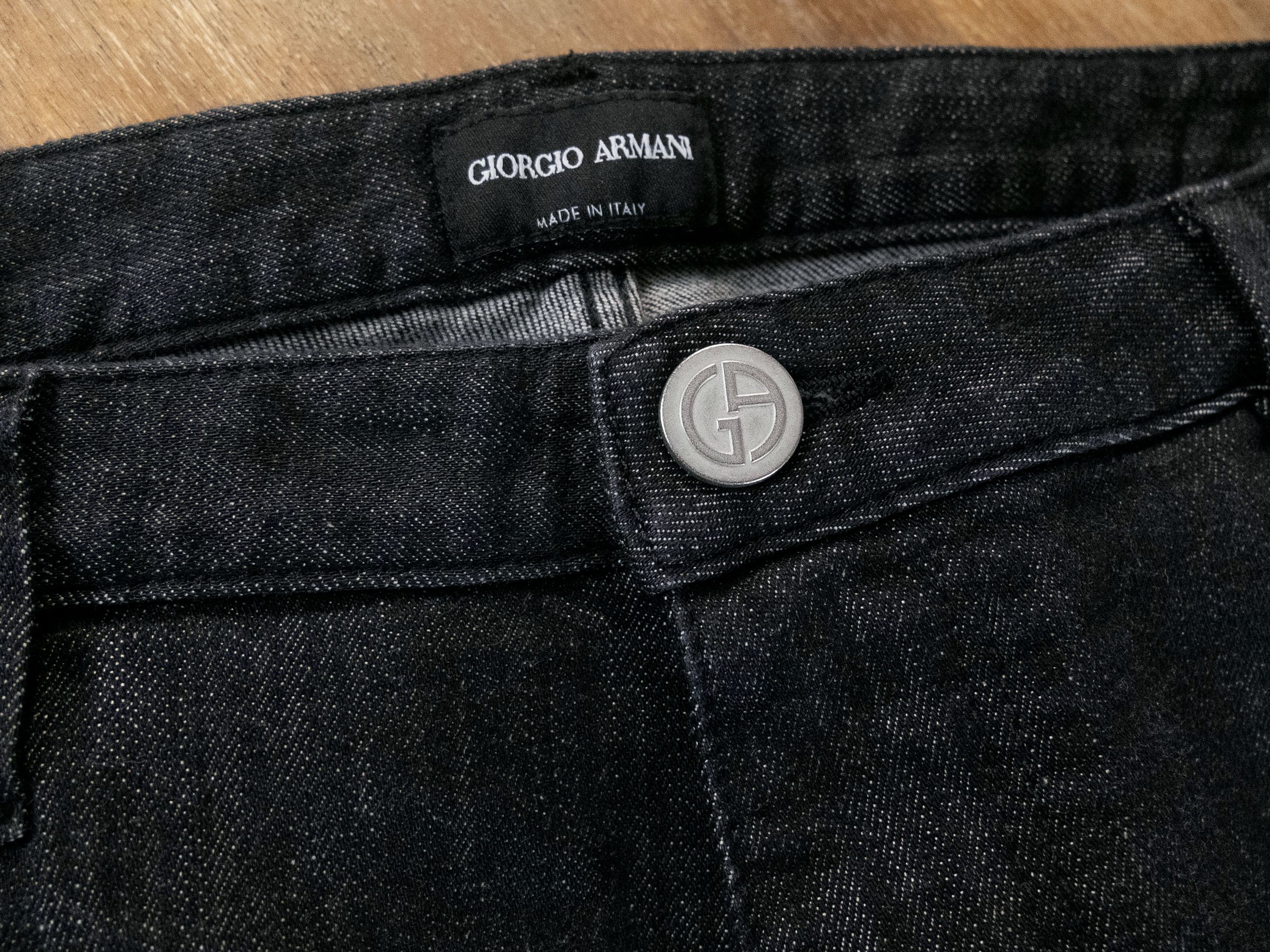 Giorgio Armani GIORGIO ARMANI mainline dark gray jeans Size 36 Size US 36 / EU 52 - 6 Thumbnail