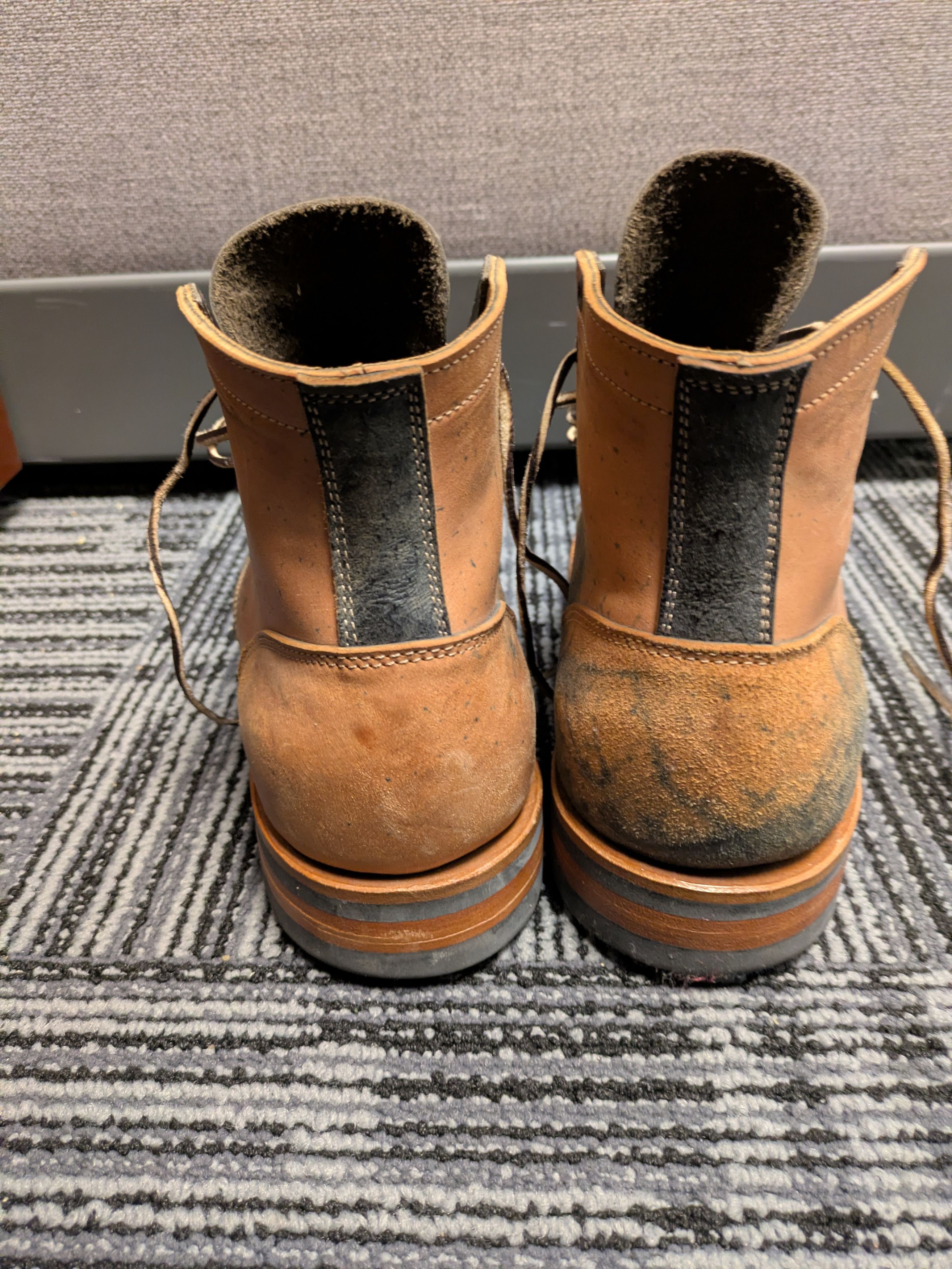 Truman Boot Co. Navy Horse Rump RO Size US 8.5 / EU 41-42 - 3 Thumbnail