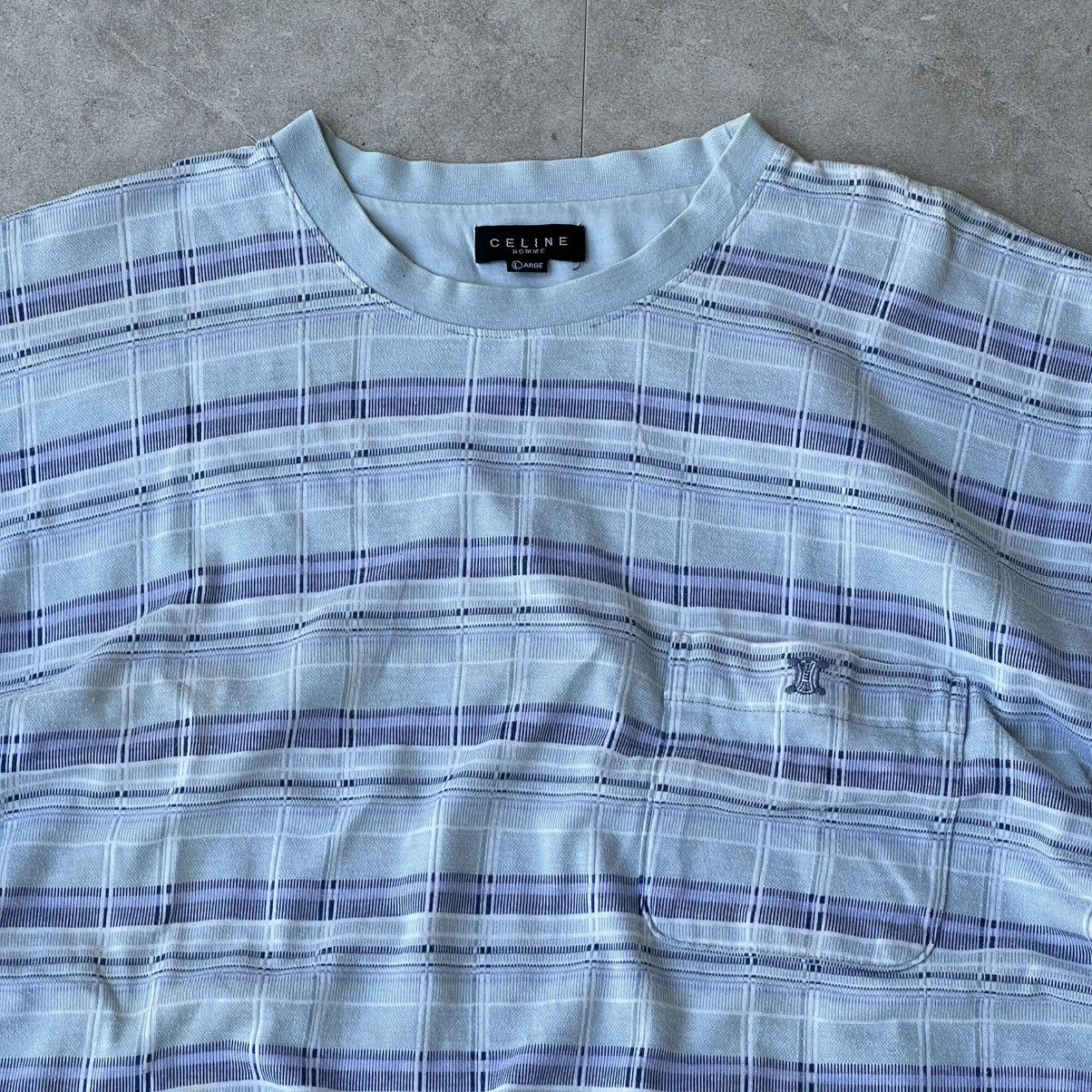 Celine Vintage celine Pocket T shirt Size US L / EU 52-54 / 3 - 1 Thumbnail
