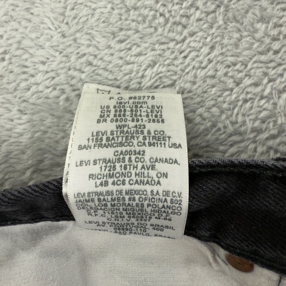 Levi's Levi’s 501 Dark Denim Straight Leg Jeans Men’s Size 36 x 34 Size US 36 / EU 52 - 5 Thumbnail