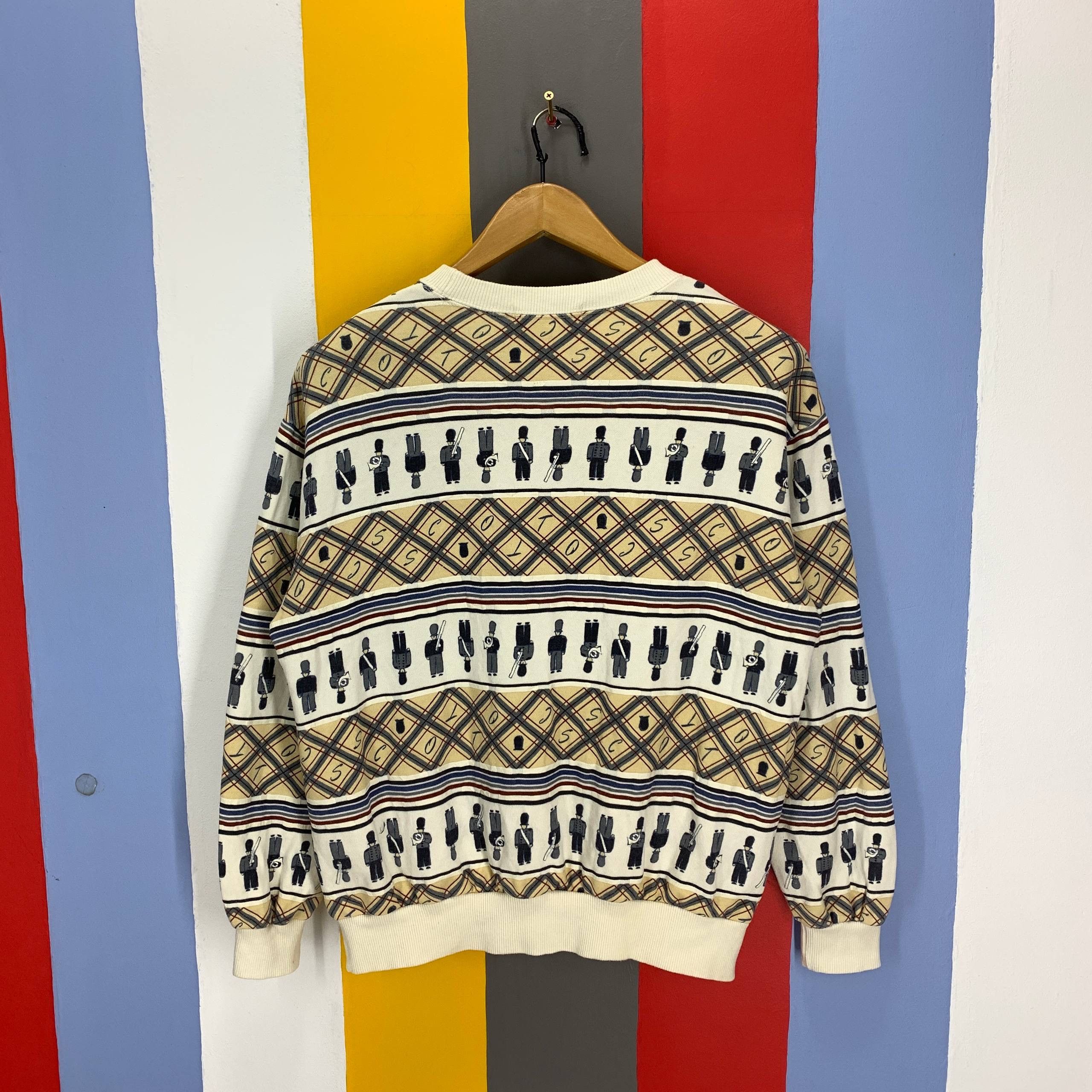 Japanese Brand Vintage YORK REINE Crew Neck Sweatshirt #2584/V Size L / US 10 / IT 46 - 6 Thumbnail