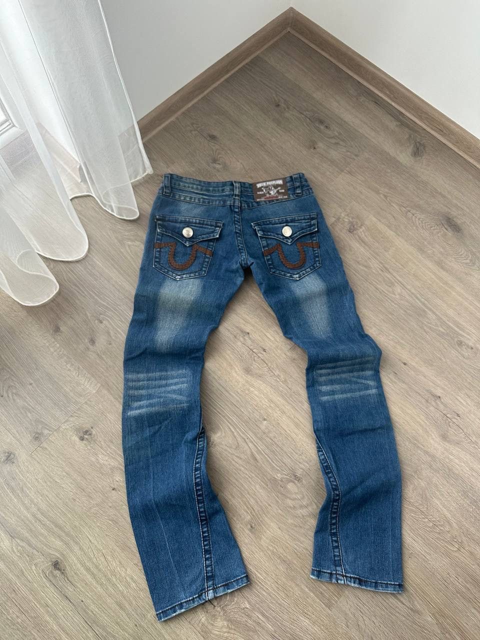 True Religion × Vintage Vintage True Religion Denim W’s Big Logo Pants Size US 29 - 8 Thumbnail
