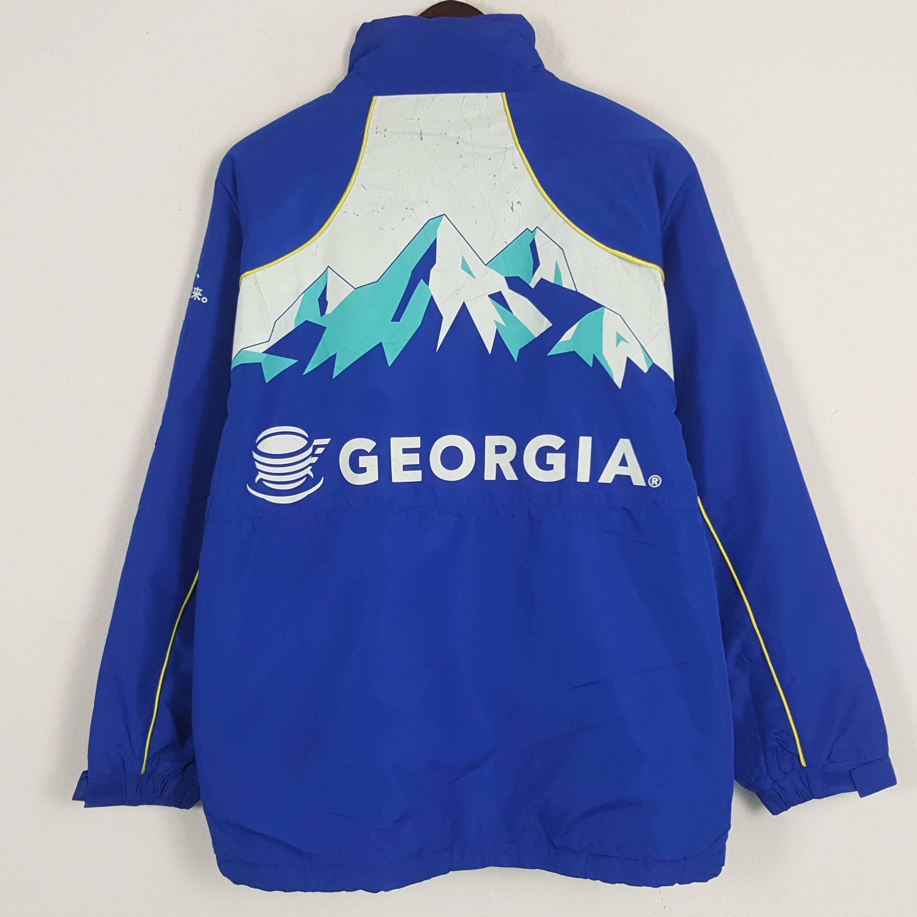 Vintage Vintage Georgia Windbreaker Zipper Jacket Size US XL / EU 56 / 4 - 1 Thumbnail