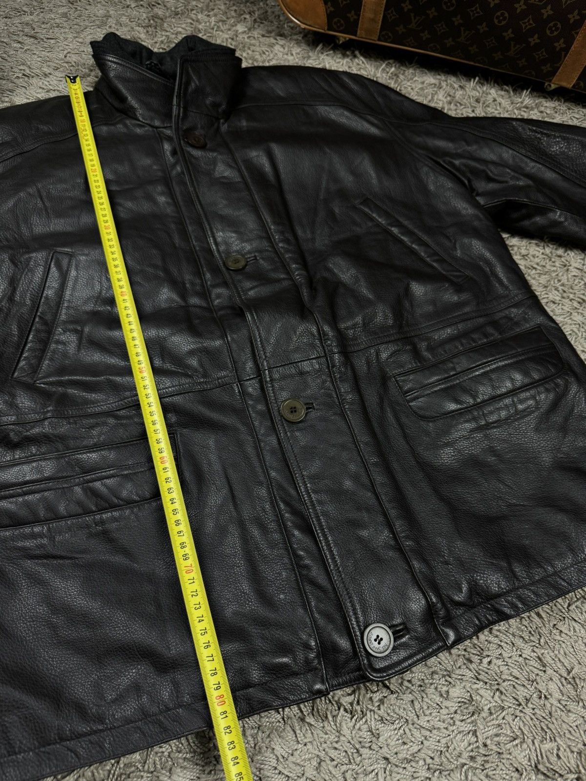 Yves Saint Laurent Vintage leather jacket Yves Saint Laurent original item Size US XL / EU 56 / 4 - 6 Thumbnail