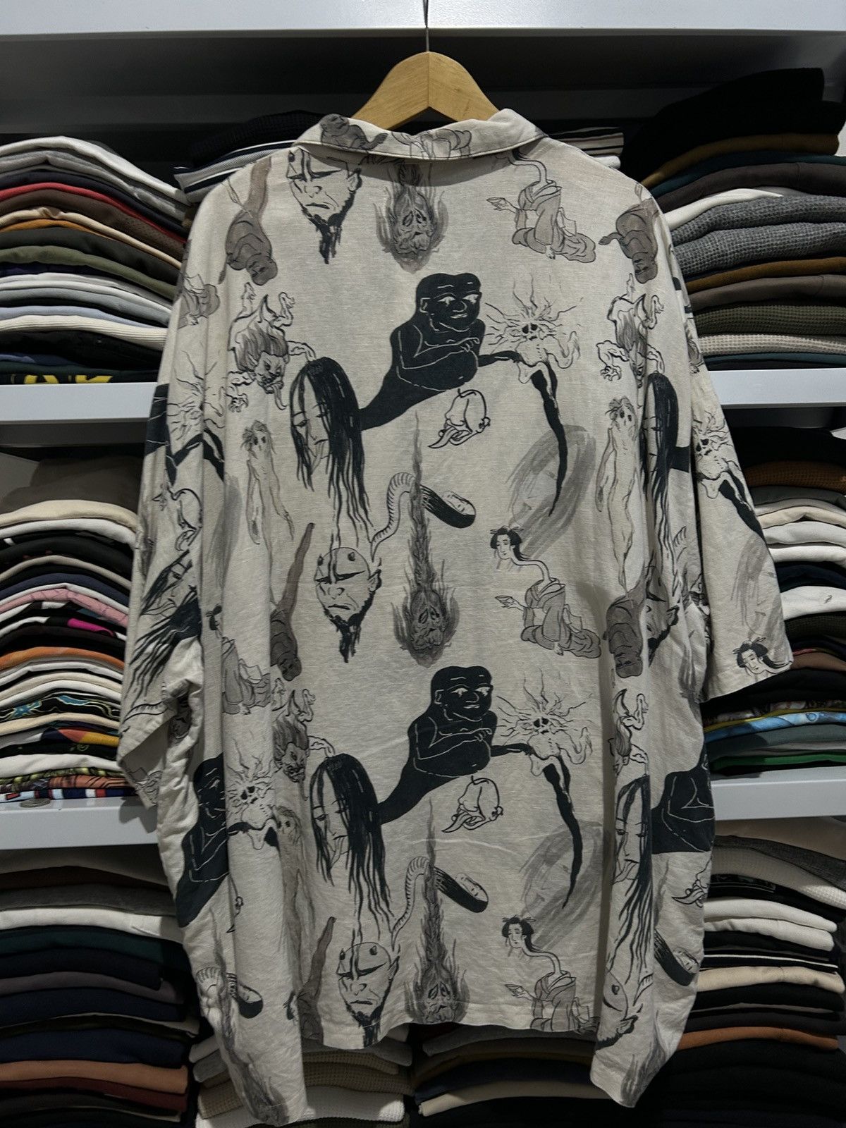 Japanese Brand Japanese Brand Ikumi short shirt devil Size US XXL / EU 58 / 5 - 4 Thumbnail