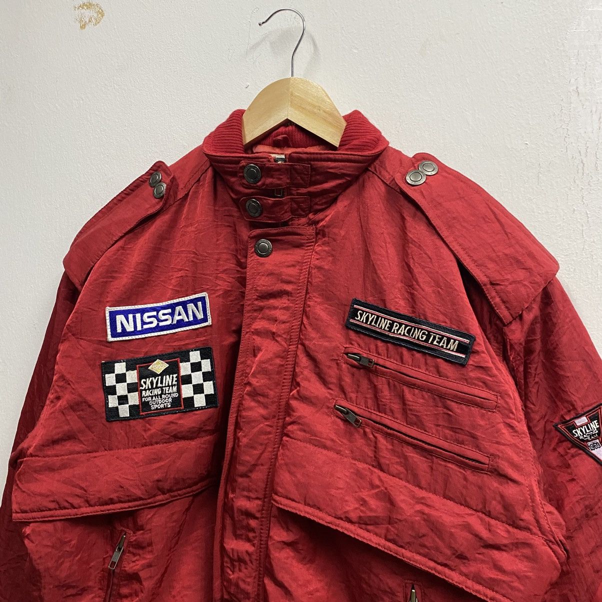 Vintage Very rare! Vintage Nissan: 90s Skyline Racing Team Jacket Size US L / EU 52-54 / 3 - 4 Thumbnail