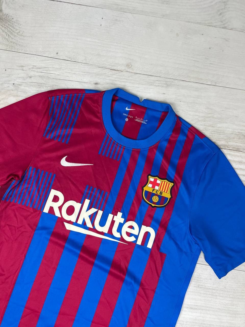 Nike FC Barcelona 2021 2022 Home Shirt Soccer Jersey