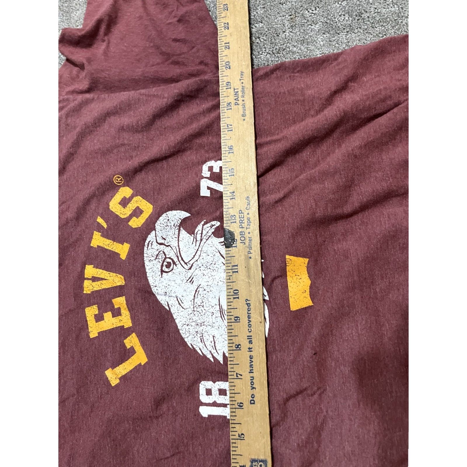 Levi's Levi's Large Red Crew Neck T-Shirt Men's 90s Classic Big Logo Size US L / EU 52-54 / 3 - 5 Thumbnail