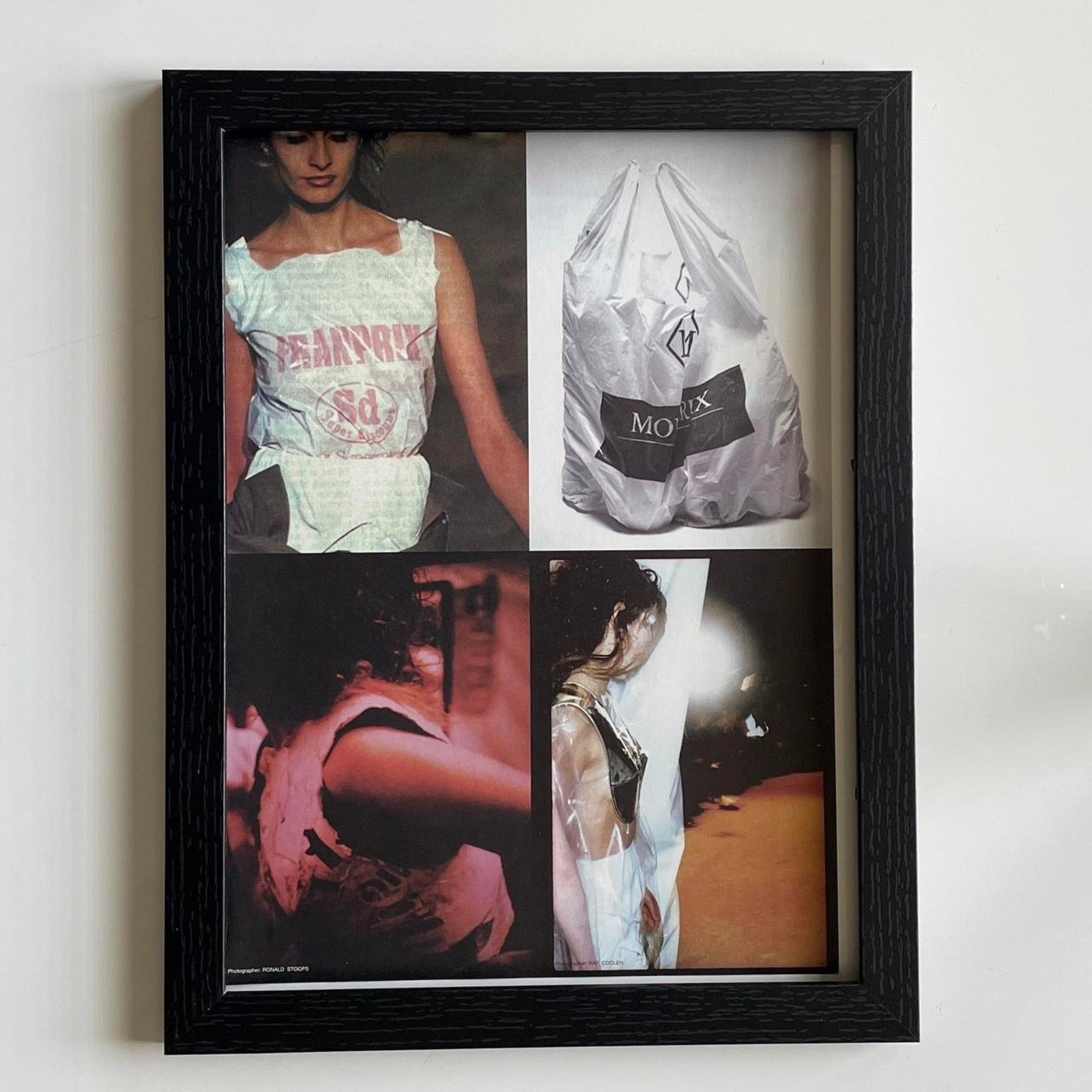 Maison Margiela Maison Margiela Archive Fashion photo framed 9x12 Size ONE SIZE - 1 Preview