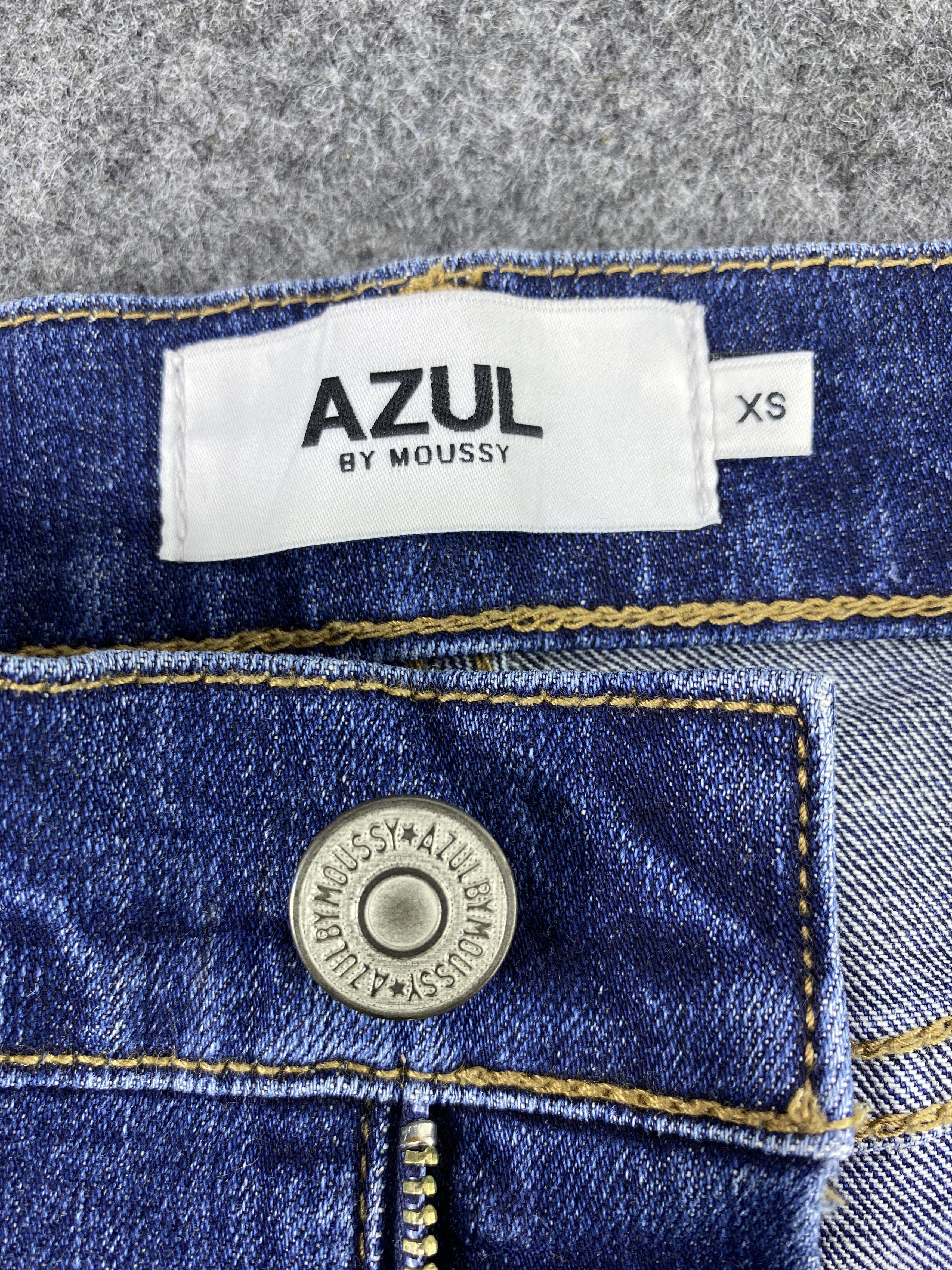 Japanese Brand Japanese Brand Azul by Moussy Blue Wash Flare Jeans - J1139 Size 24" / US 00 / IT 34 - 8 Thumbnail