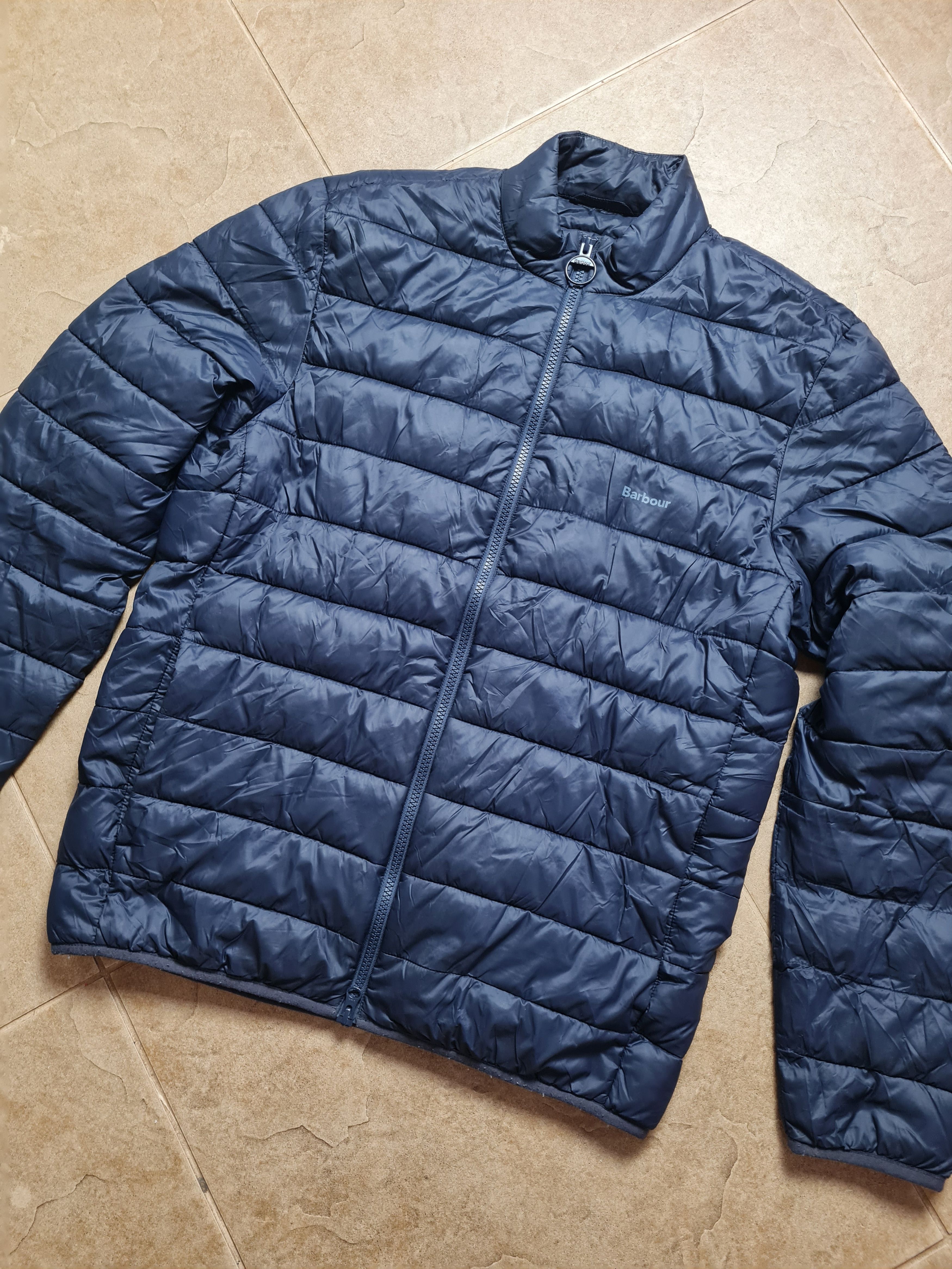 Barbour Jackets Navy Blue Barbour Full Zip Puffer Fibtre down Coat Size US M / EU 48-50 / 2 - 10 Thumbnail