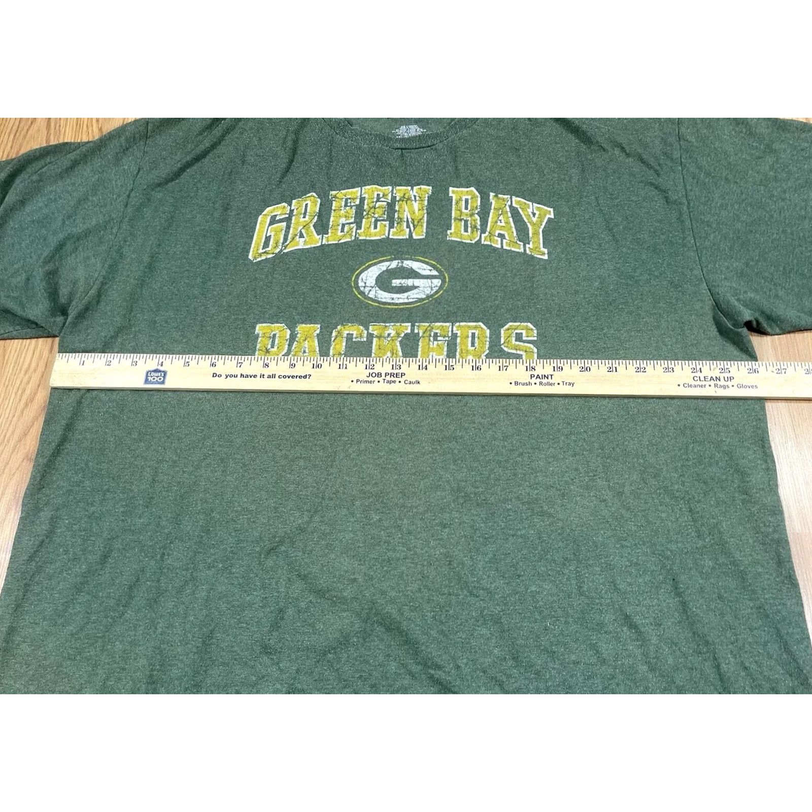 NFL NFL Green Bay Packers Team Apparel T-Shirt Adults 2XL Green Crewneck ShortSleeve Size US XXL / EU 58 / 5 - 5 Thumbnail