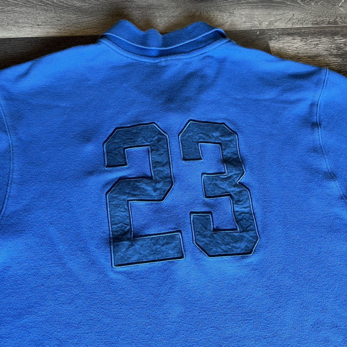 Jordan Brand × Vintage Vintage Y2K Jordan Brand 23 Logo Polo Shirt Embroidered Rare Size US XXL / EU 58 / 5 - 6 Thumbnail