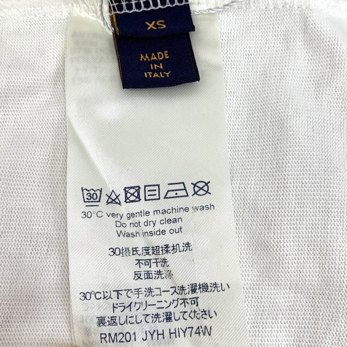 Louis Vuitton White Short-Sleeve Patterned Shirt XS Size US XS / EU 42 / 0 - 6 Thumbnail