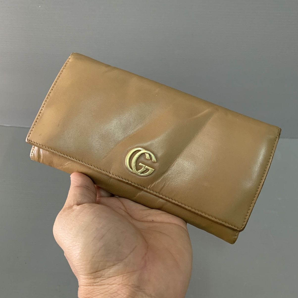 Gucci Gucci Leather Long Wallet Size ONE SIZE - 2 Thumbnail