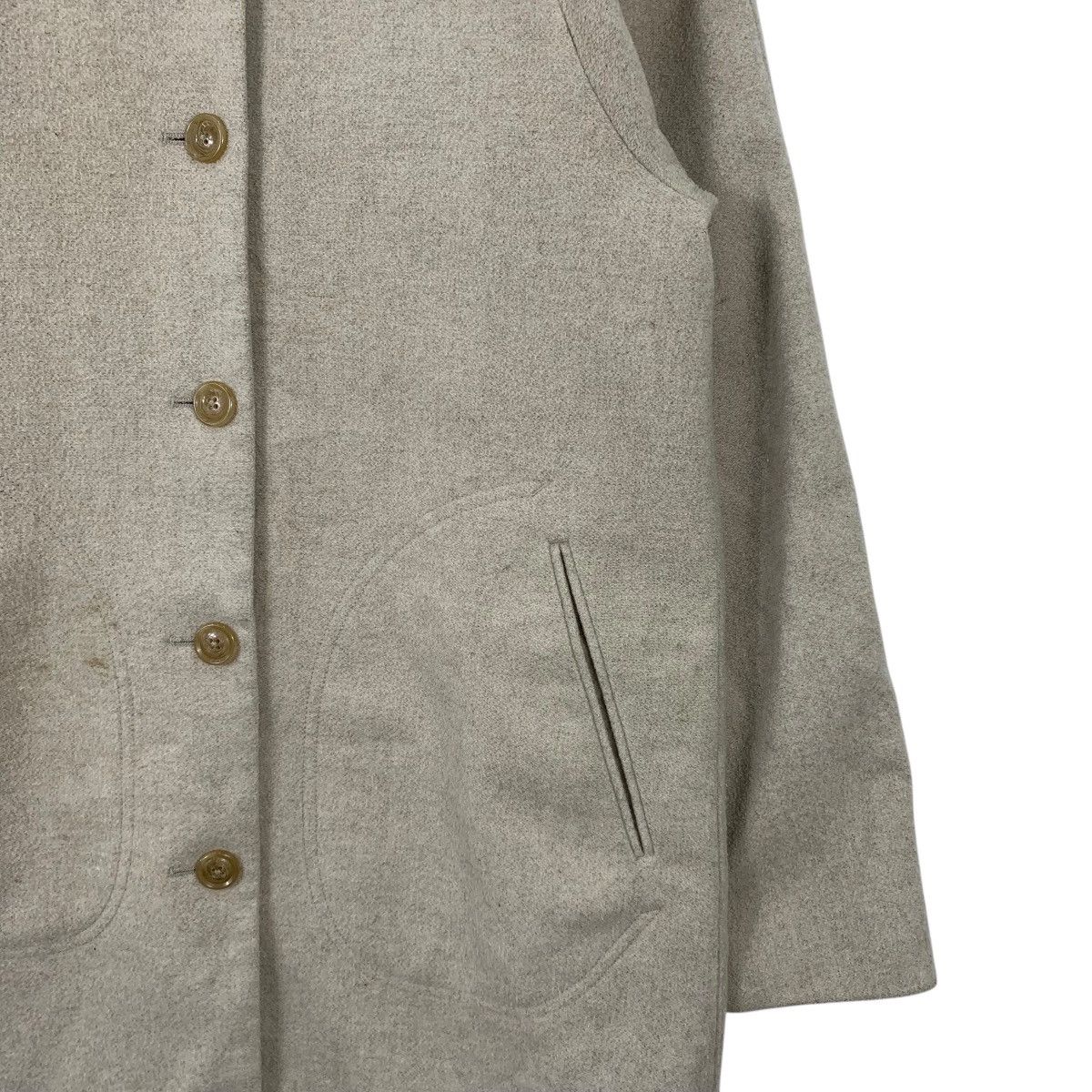 Japanese Brand COEN Ltd Japan Japanese Brand Casualwear Wool Coat Jacket Size M / US 6-8 / IT 42-44 - 6 Thumbnail