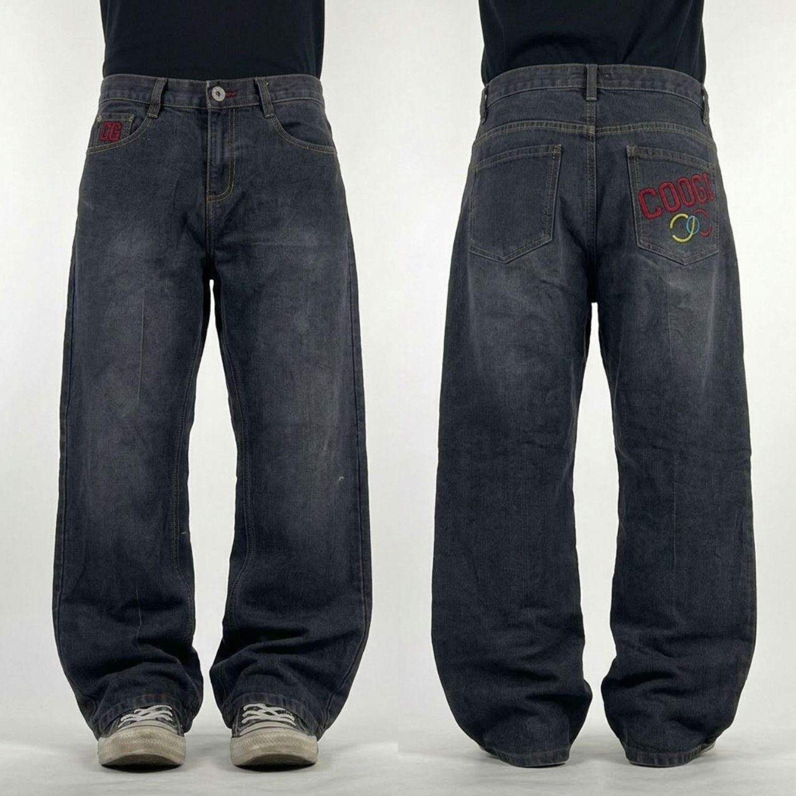 Coogi × Supreme Supreme x Coogi Baggy Jeans Blue SS23 Size 32 US