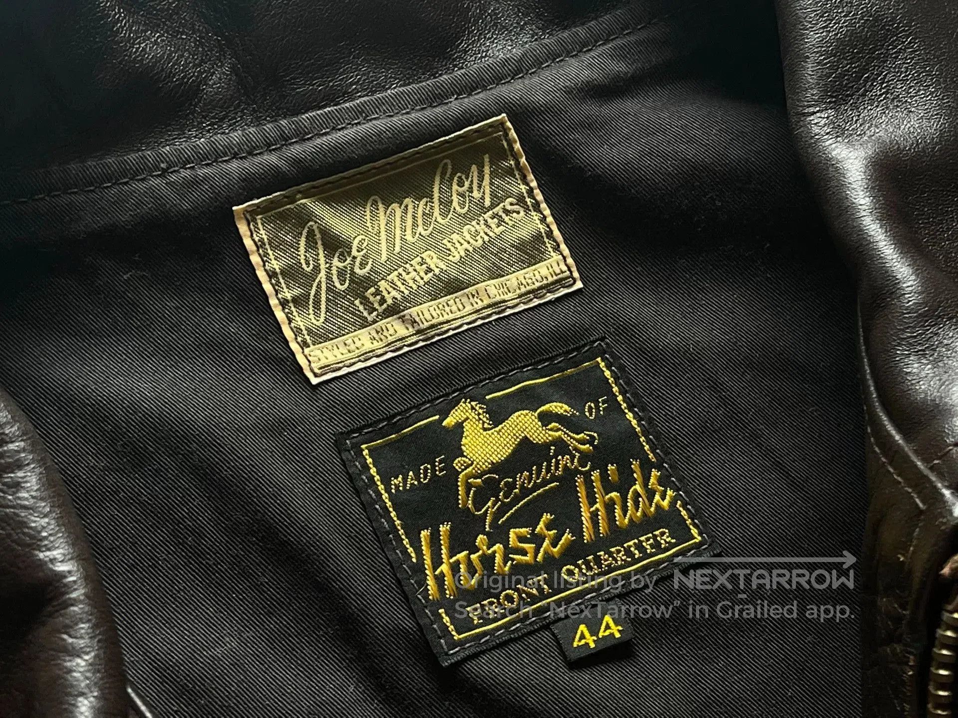 The Real McCoy's joe mccoy 30's sports jacket in dark brown. Size US L / EU 52-54 / 3 - 3 Thumbnail