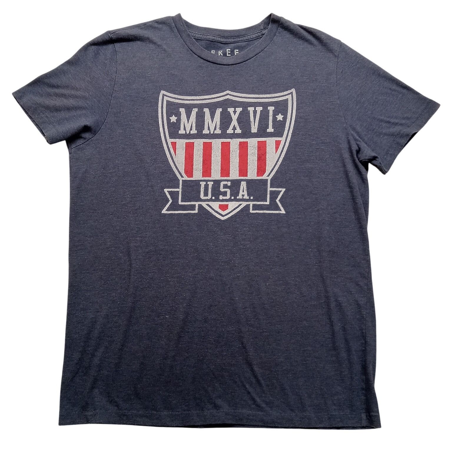 & Other Stories Free State T-Shirt L Men's MMXVI USA Short Sleeve Blue Size US L / EU 52-54 / 3 - 1 Thumbnail