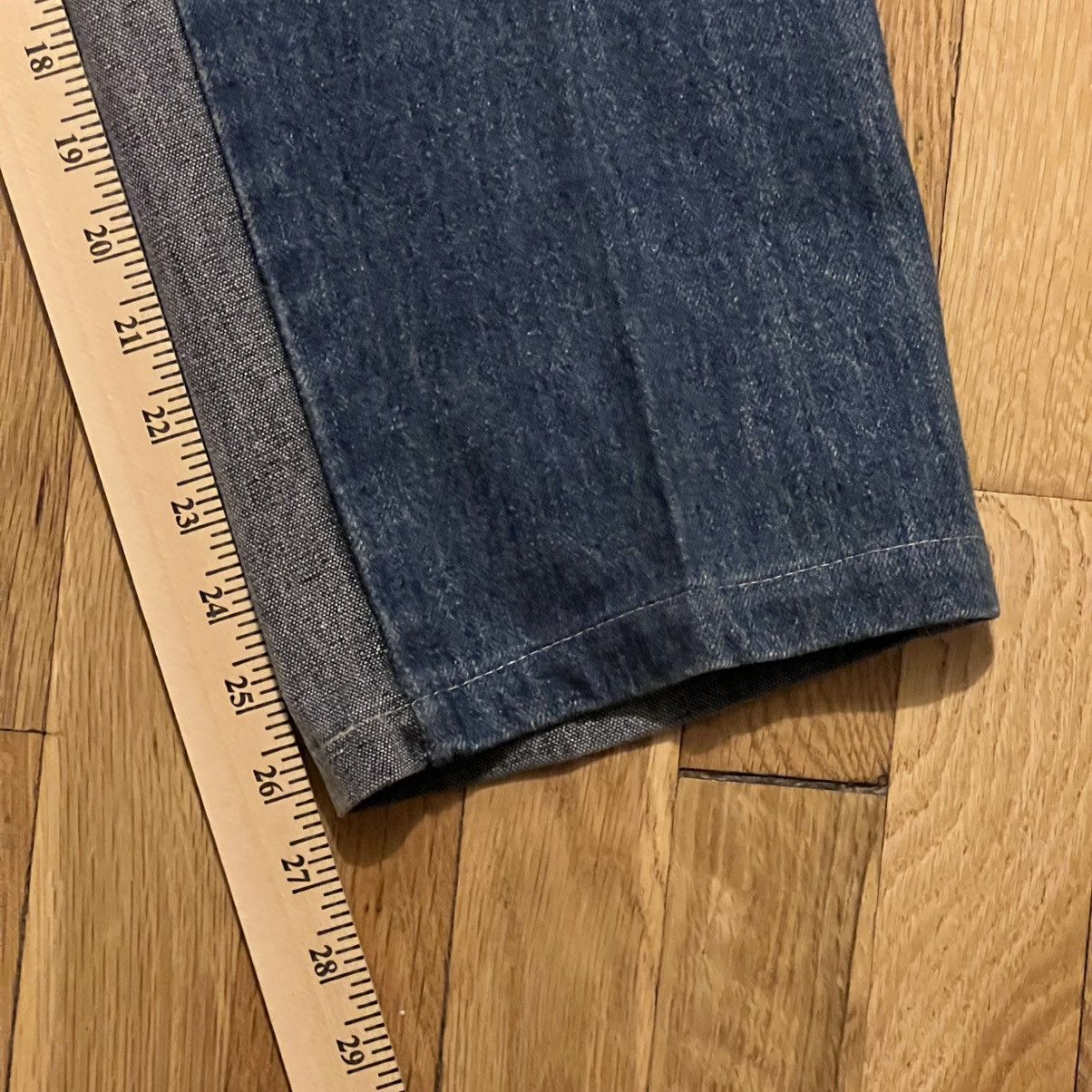 Other Vintage Cotler Made in USA Two Tone Blue Gray Jeans 30x26.5 Size US 30 / EU 46 - 11 Thumbnail