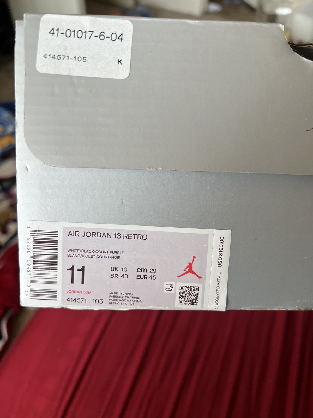 Jordan Brand Jordan 13 purple Size US 11 / EU 44 - 7 Thumbnail