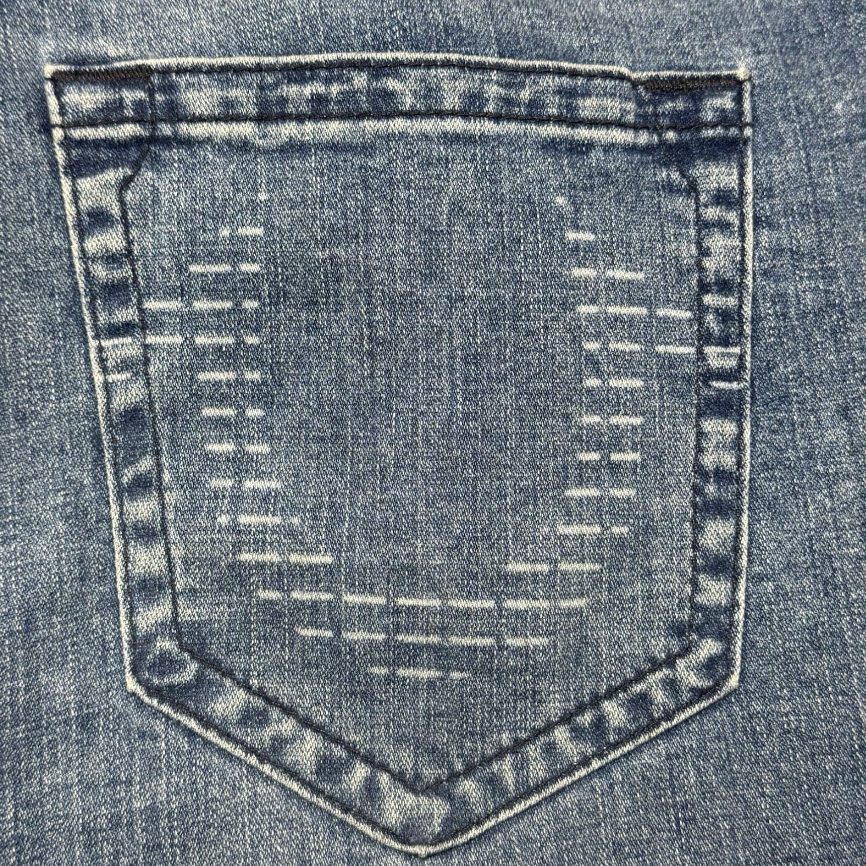 True Religion True Religion Rocco Relaxed Skinny Straight Jeans Mens 42x33 Light Wash Blue 90s Hip Hop Logo Comfort Pockets Stretch Regular 34? Size US 42 / EU 58 - 7 Thumbnail
