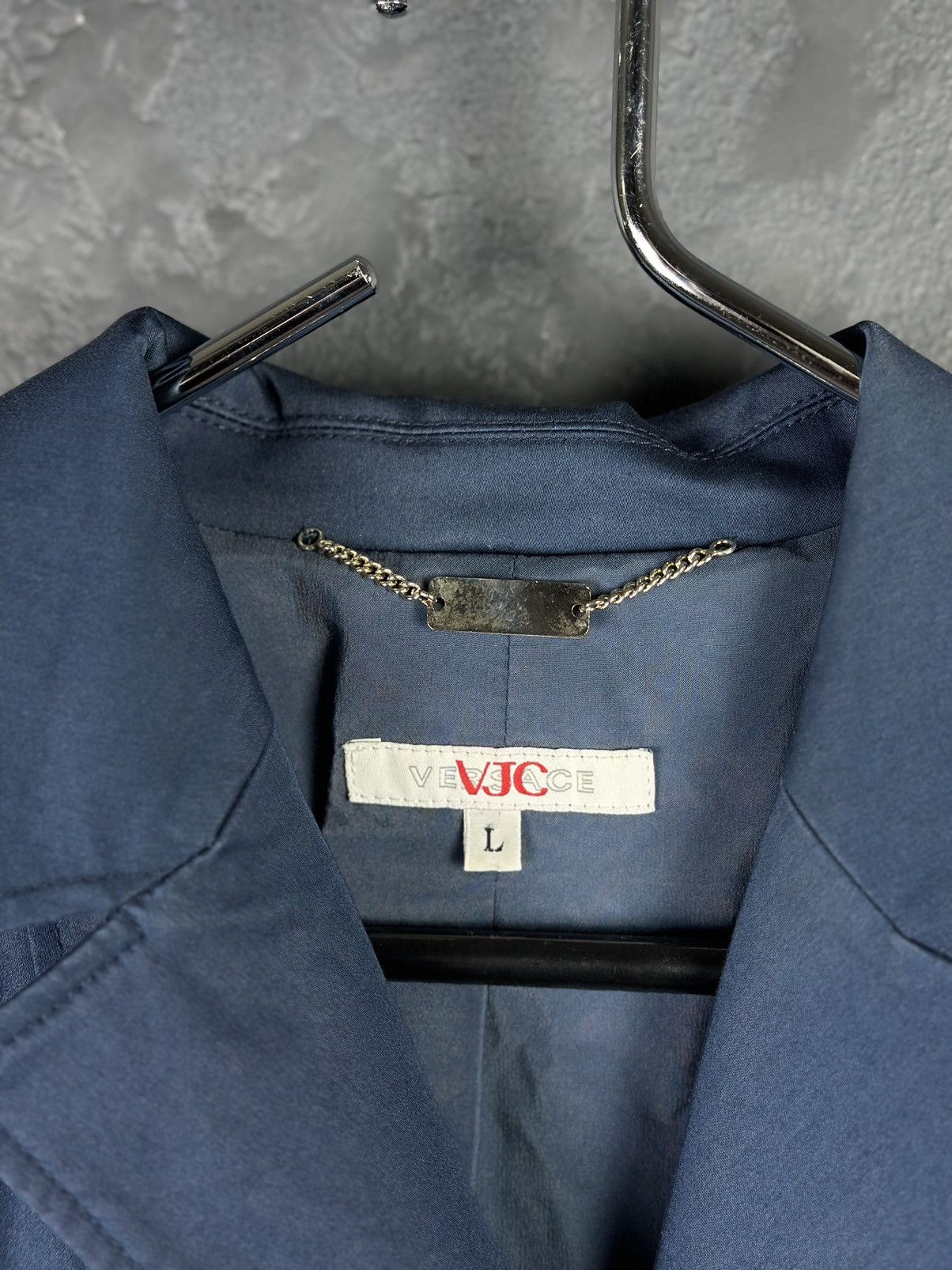 Versace Vintage Versace Jeans Couture 90s Trench Coat jacket Size L / US 10 / IT 46 - 5 Thumbnail