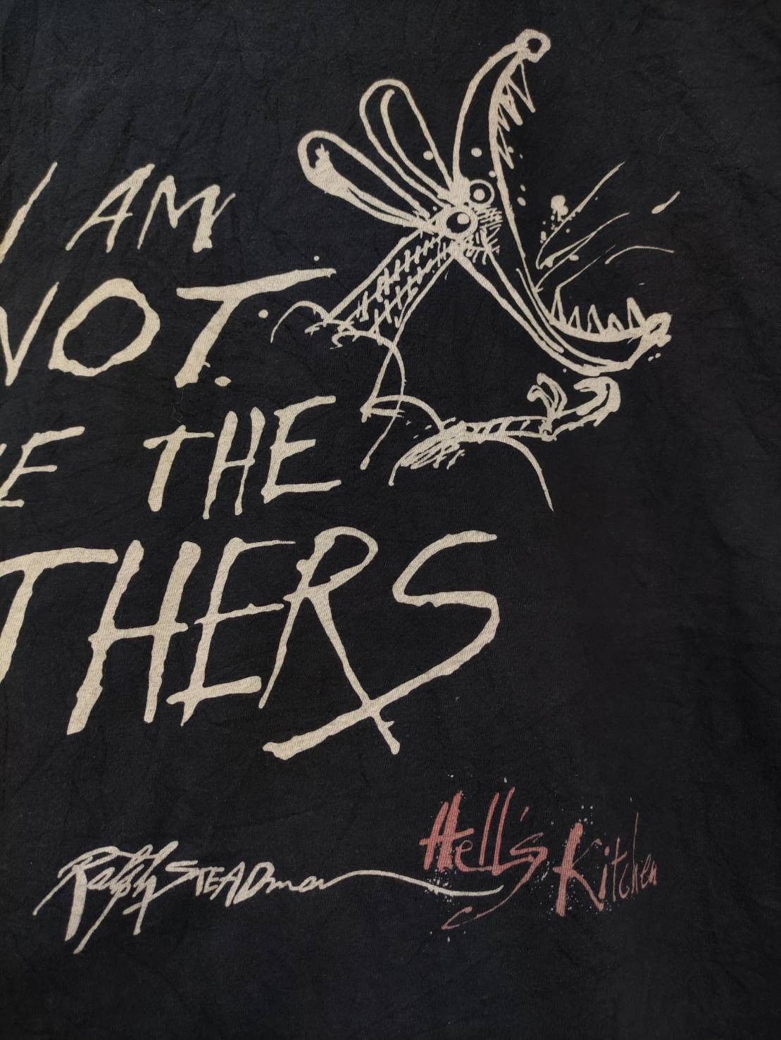 Vintage Ralph Steadman "I Am Not Like The Others" Hell's Kitchen Art Size US XL / EU 56 / 4 - 3 Thumbnail