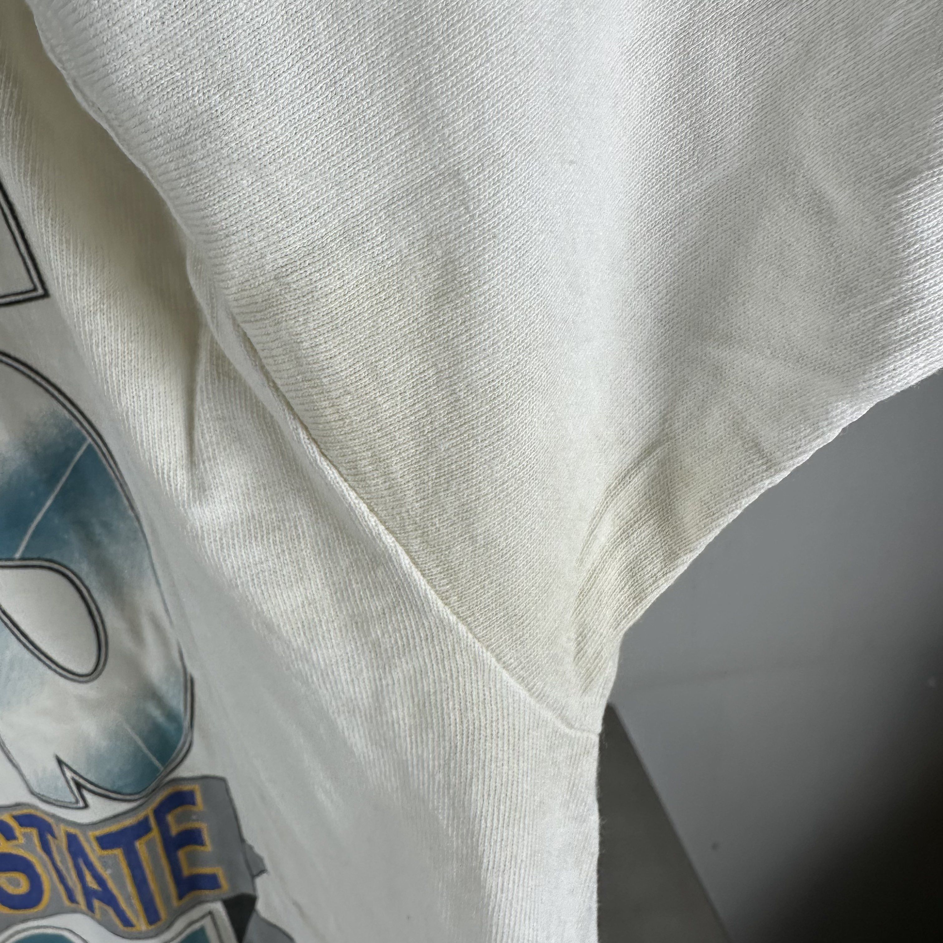Vintage ​1994 Lake Superior State Lakers NCAA Hockey Champions Tee Size US XXL / EU 58 / 5 - 7 Thumbnail