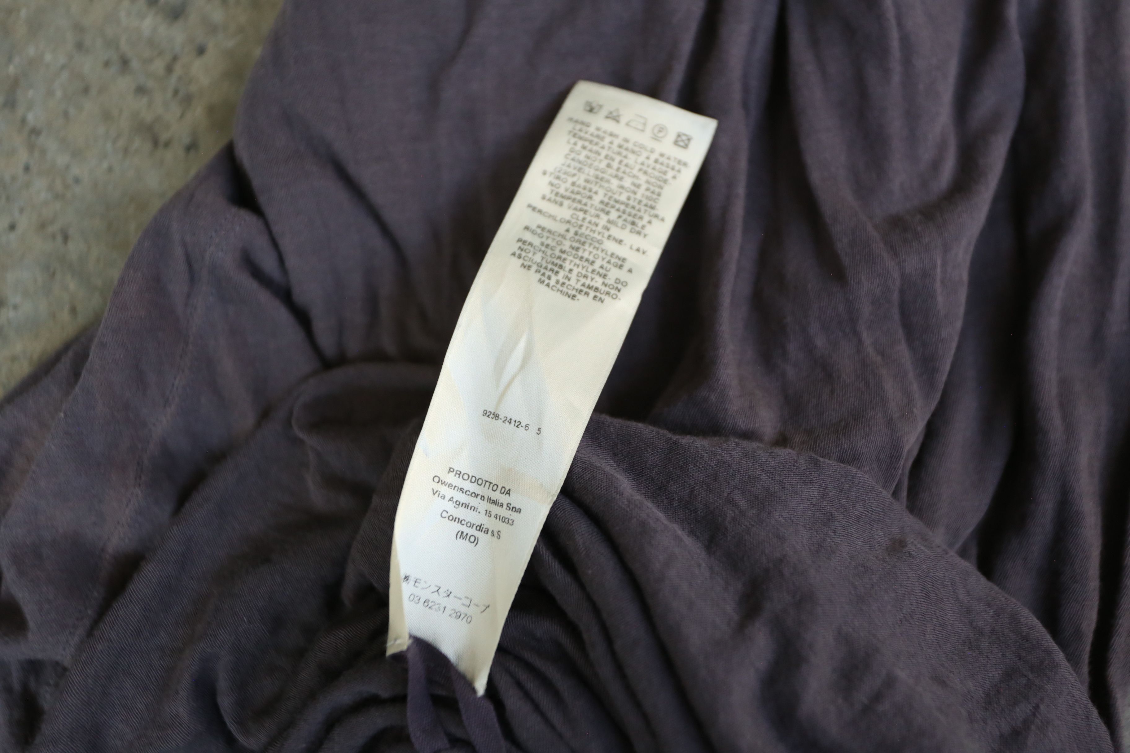 Rick Owens Rick Owens - F/W 17 - Gathered Stack Tee Size US L / EU 52-54 / 3 - 9 Thumbnail
