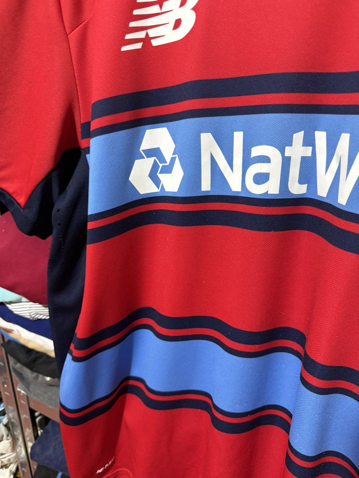 New Balance Vintage England Team Jersey Cricket Shirt New Balance Trikot Size US XXL / EU 58 / 5 - 10 Thumbnail