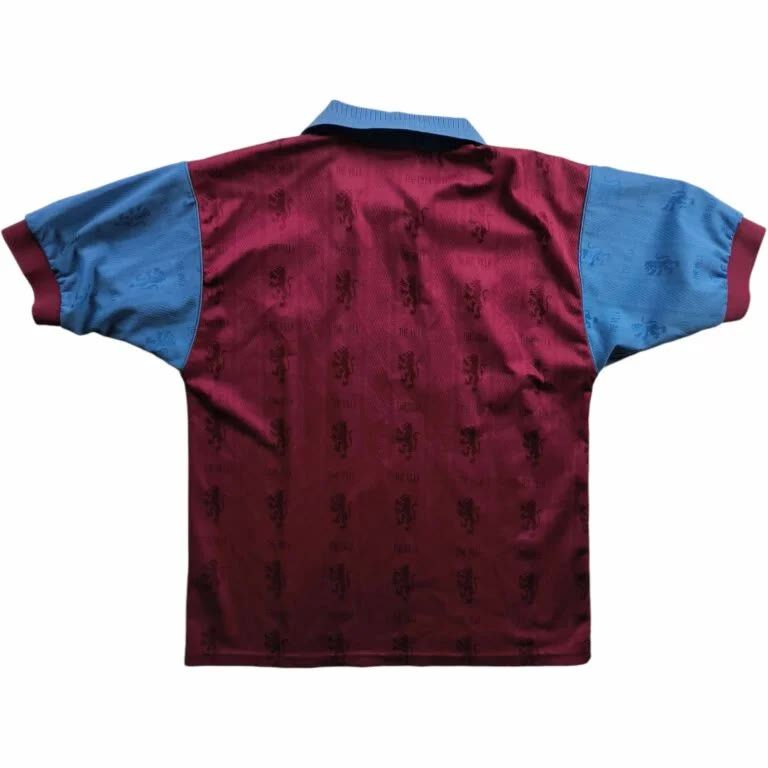 Reebok Aston Villa 1995-97 Reebok home football jersey size M Size US M / EU 48-50 / 2 - 2 Thumbnail
