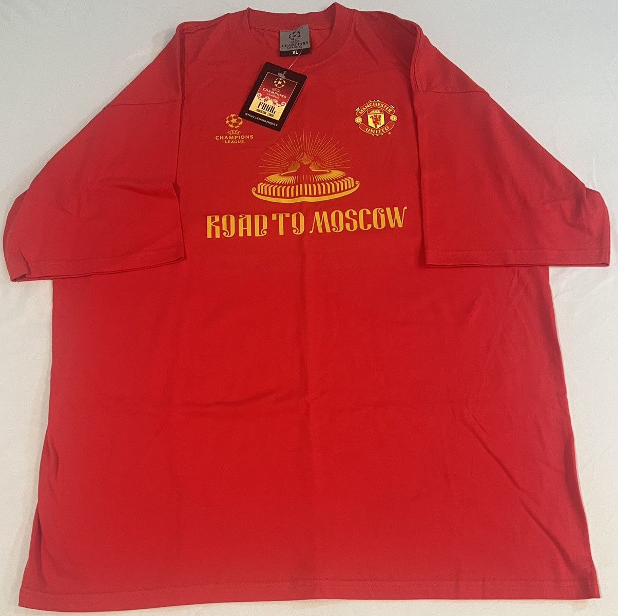 Vintage 2008 Men’s Manchester United T Shirt XL Size US XL / EU 56 / 4 - 1 Thumbnail