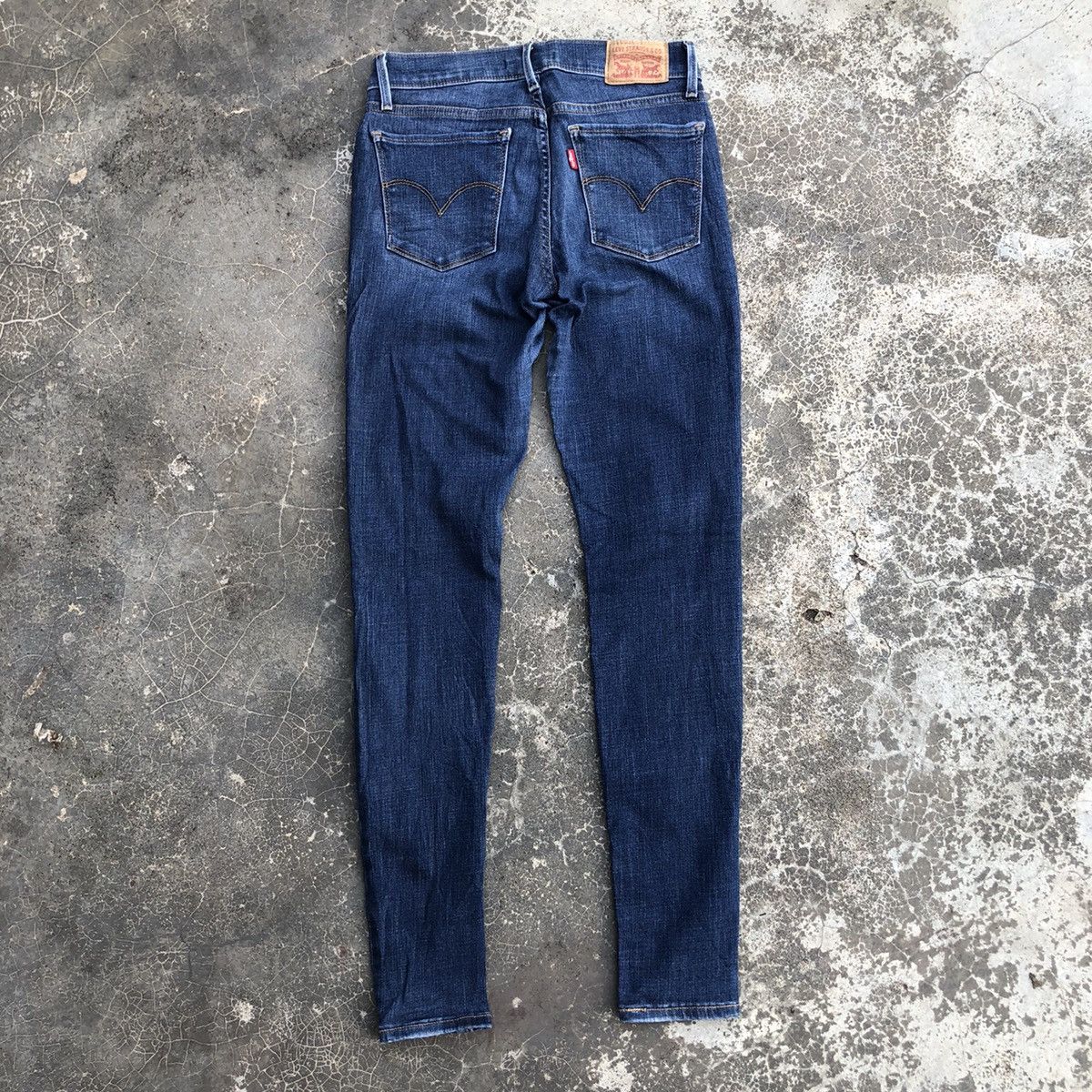 Levi's × Levi's Vintage Clothing × Vintage Vintage Levis 710 Super Skinny Jeans Denim Pants Size 26" / US 2 / IT 38 - 7 Thumbnail