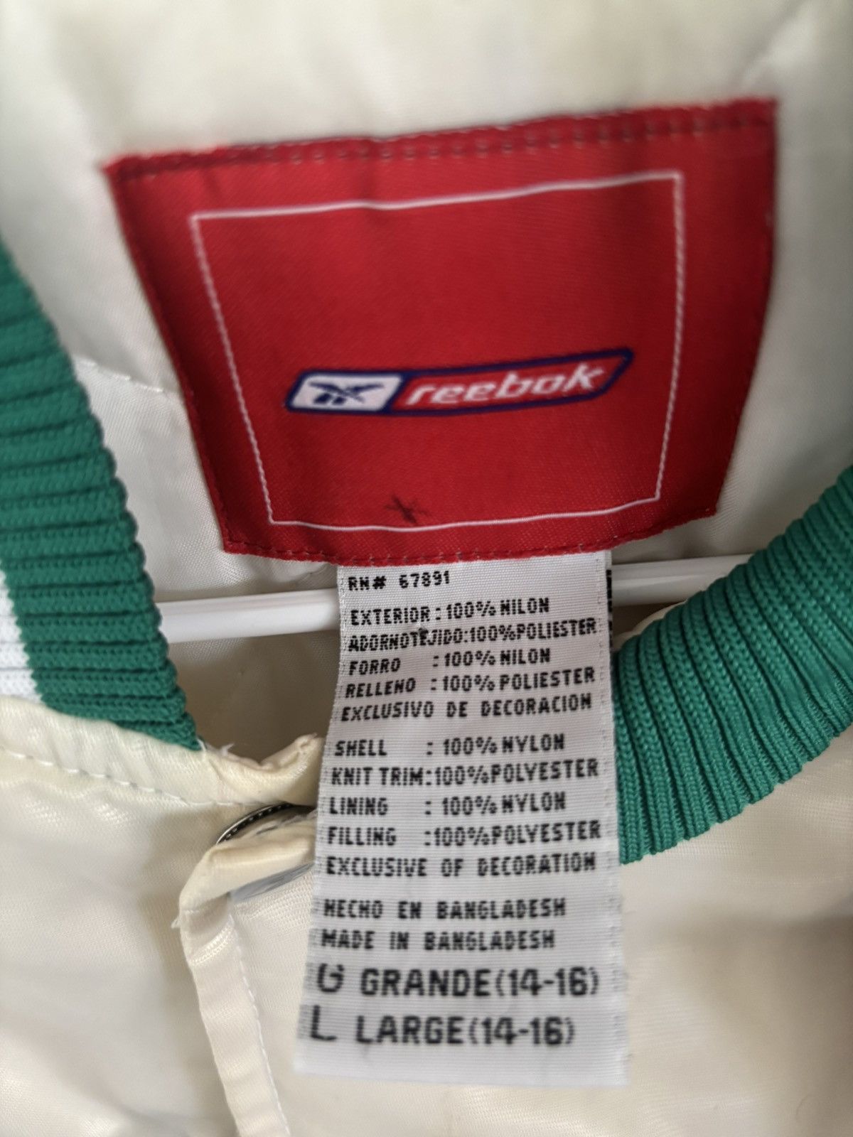 Reebok Vintage Celtics Bomber Jacket Size US S / EU 44-46 / 1 - 5 Thumbnail