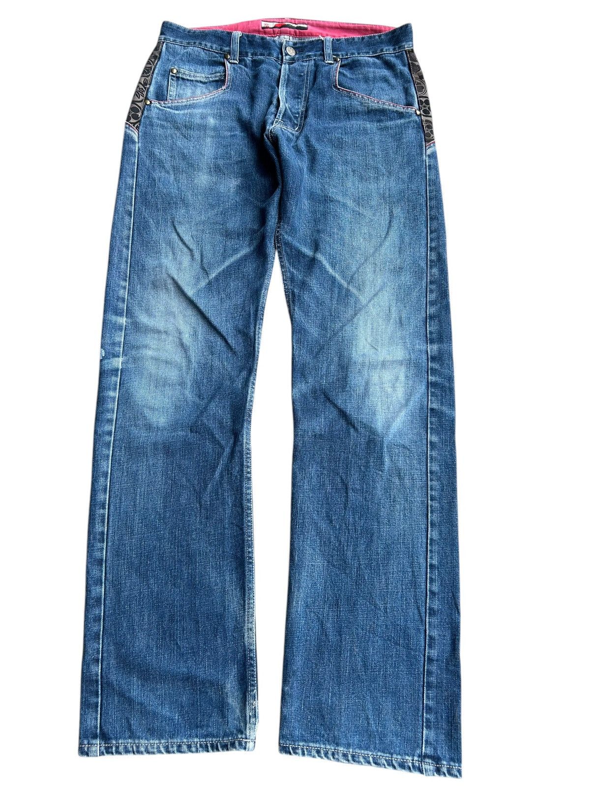 Japanese Brand × Kapital × Vintage Made in Japan Gemstone Rare Denim Jeans ☠️🎌 Size US 32 / EU 48 - 3 Thumbnail